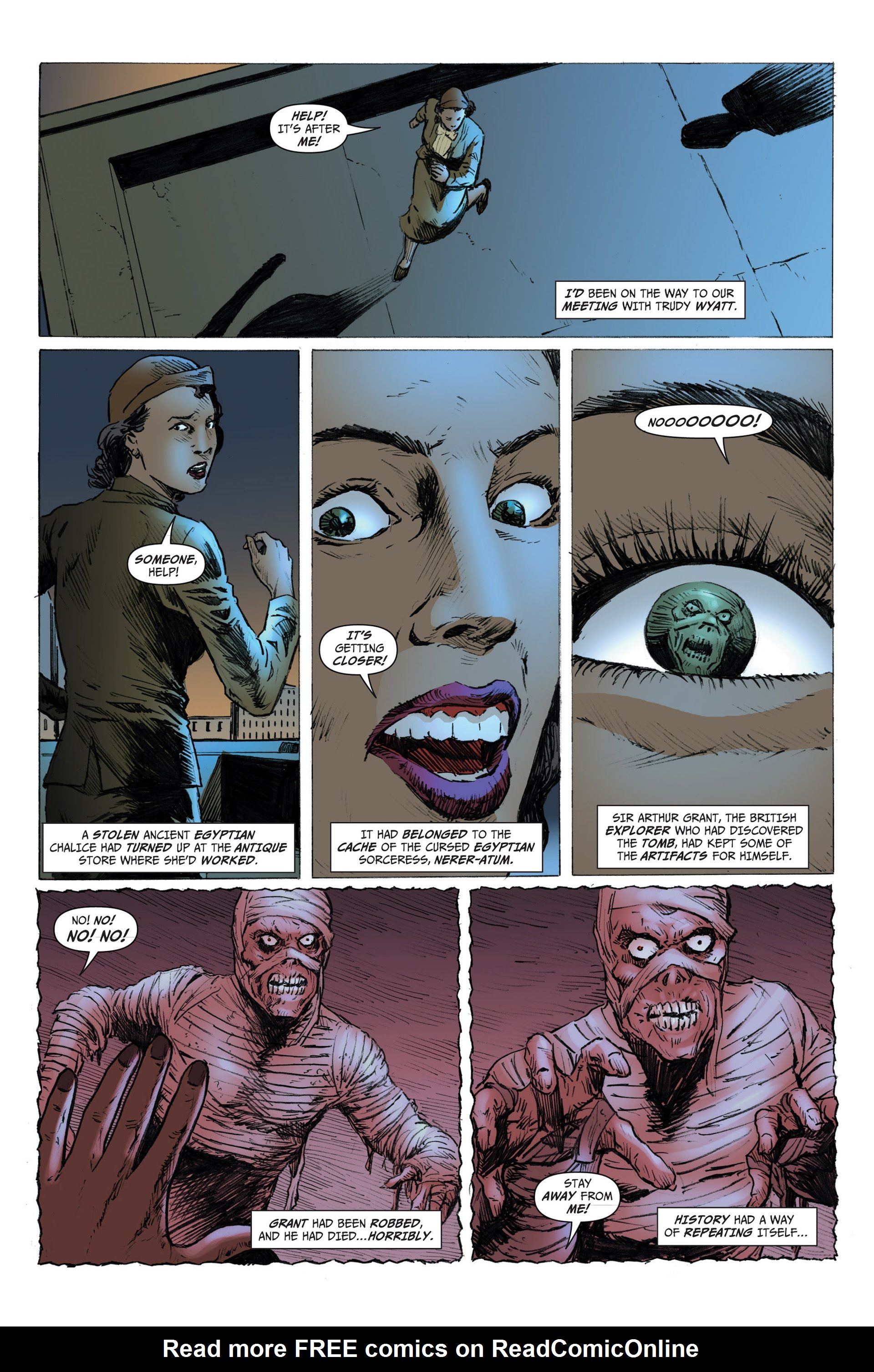 Read online Domino Lady/Sherlock Holmes comic -  Issue #1 - 3