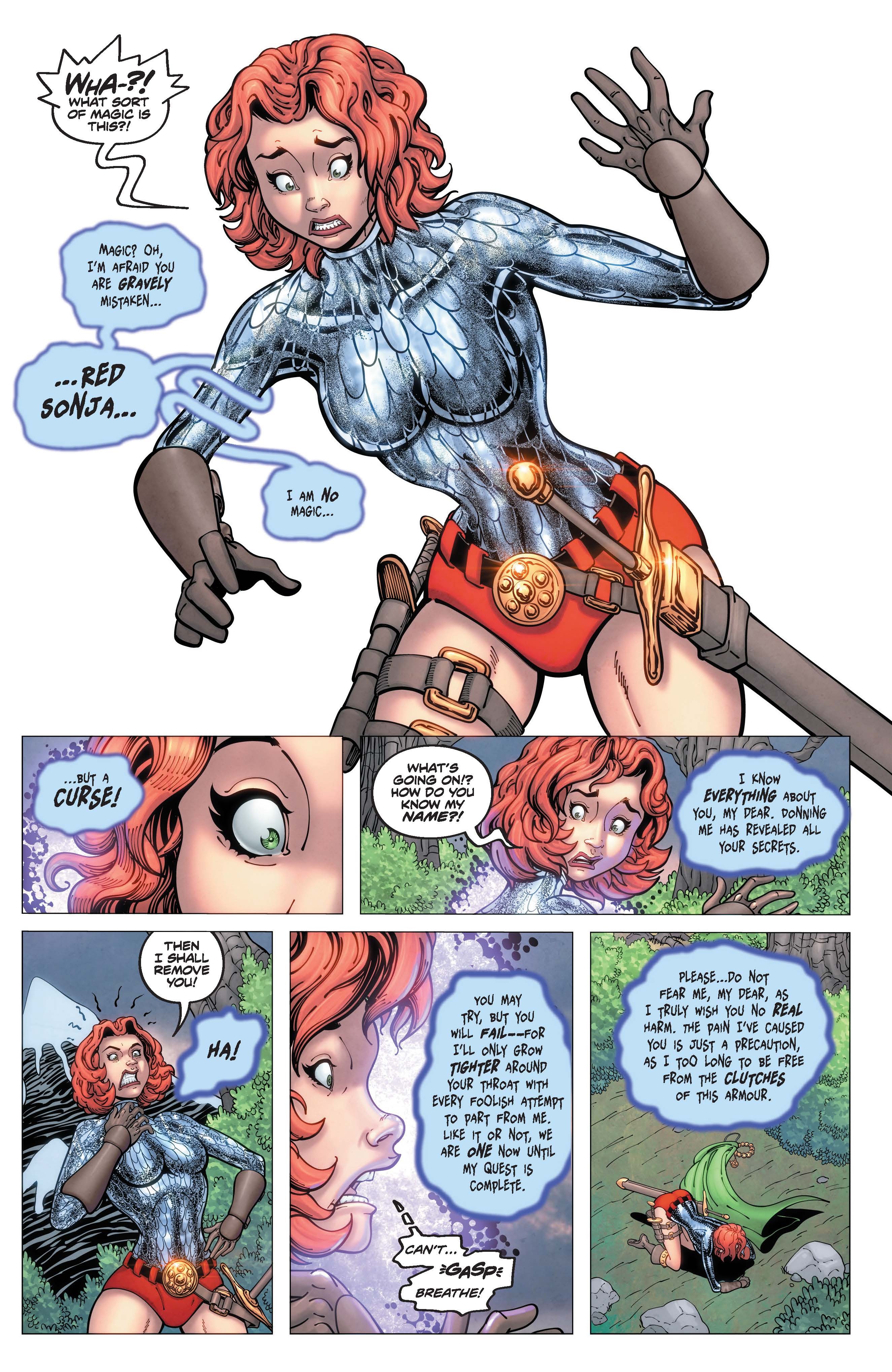 Read online Red Sonja (2019) comic -  Issue #25 - 31