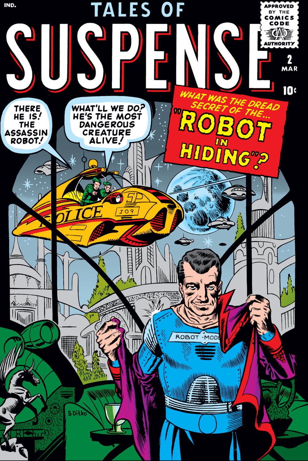 Read online Tales of Suspense (1959) comic -  Issue #2 - 1