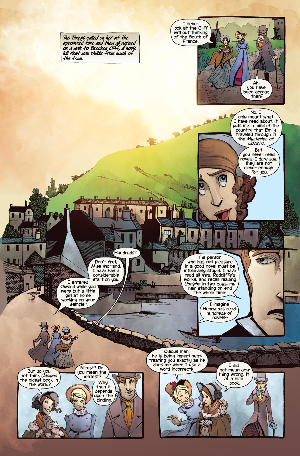 Read online Northanger Abbey comic -  Issue #3 - 11