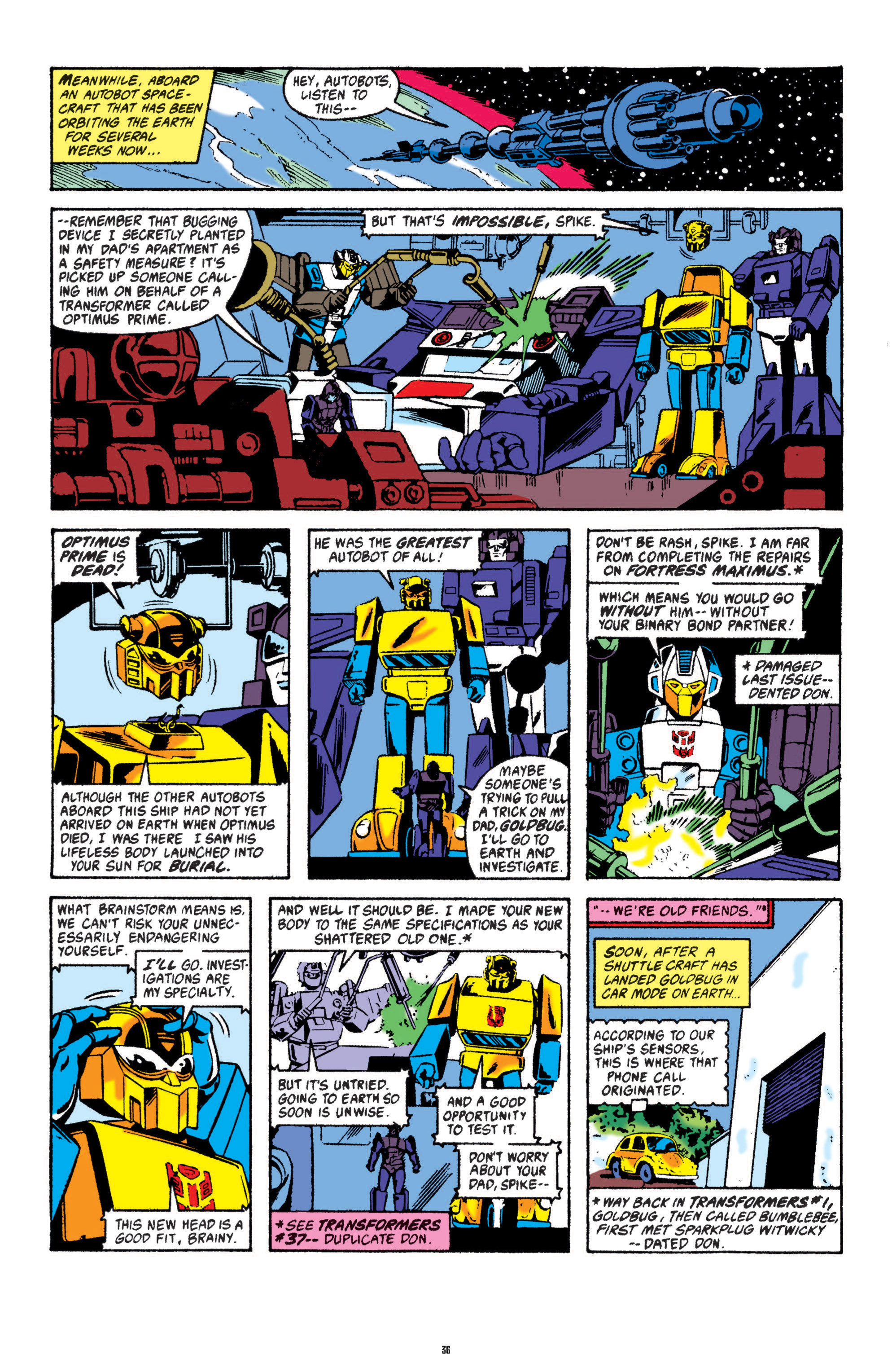 Read online The Transformers Classics comic -  Issue # TPB 4 - 37