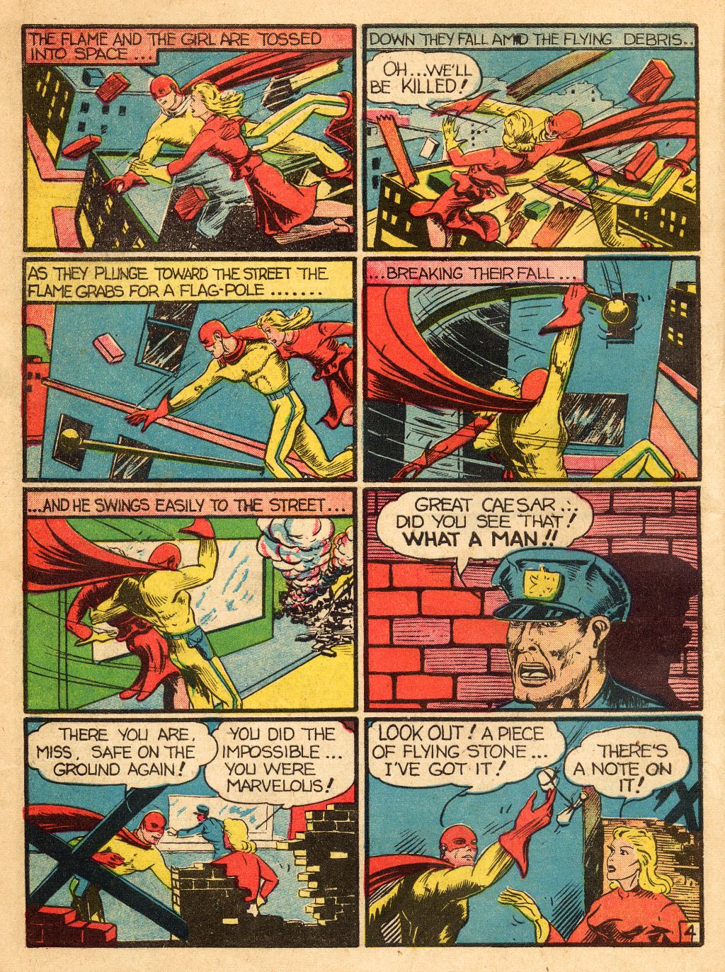 Read online The Flame comic -  Issue #2 - 5
