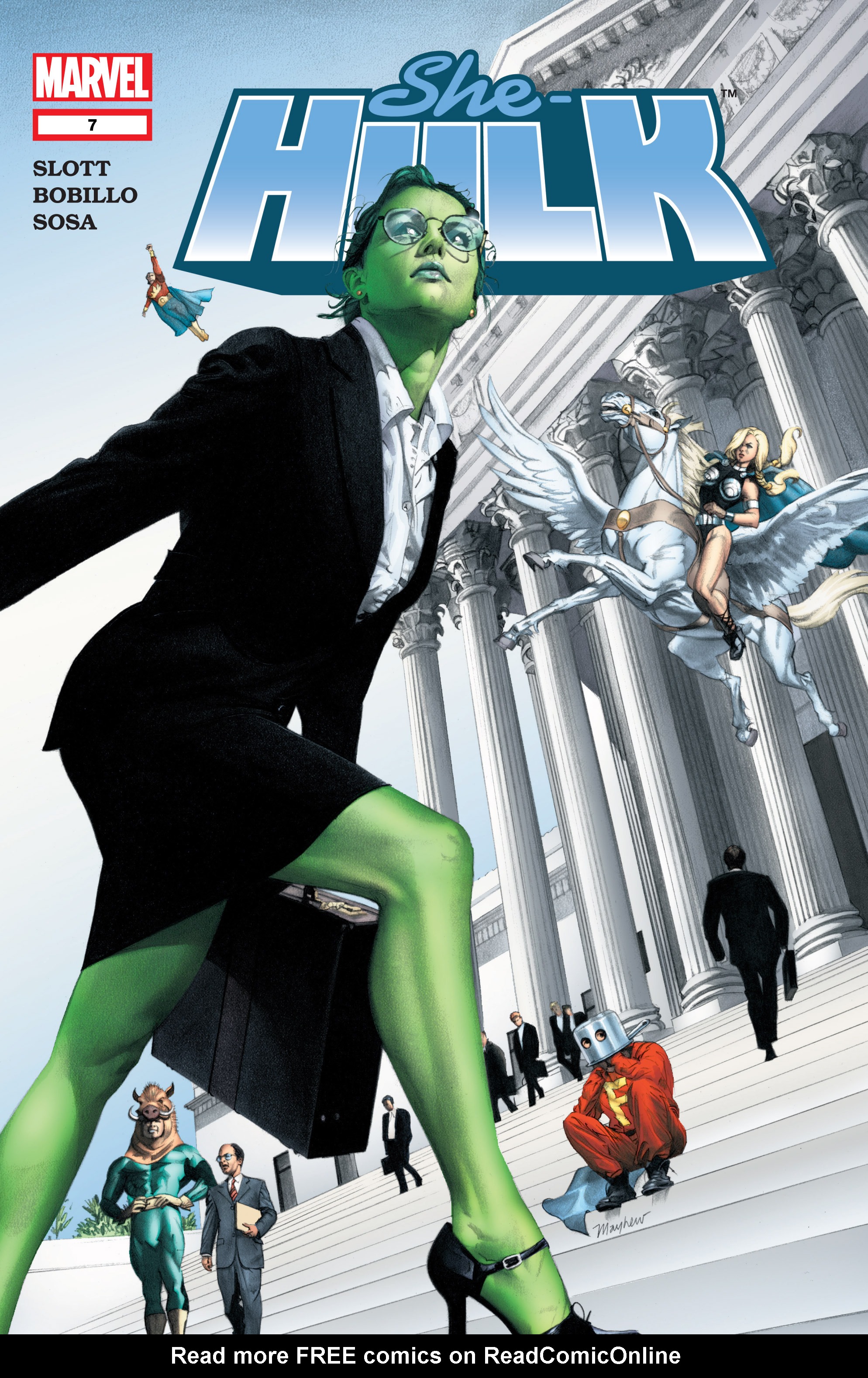 Read online She-Hulk (2004) comic -  Issue #7 - 1