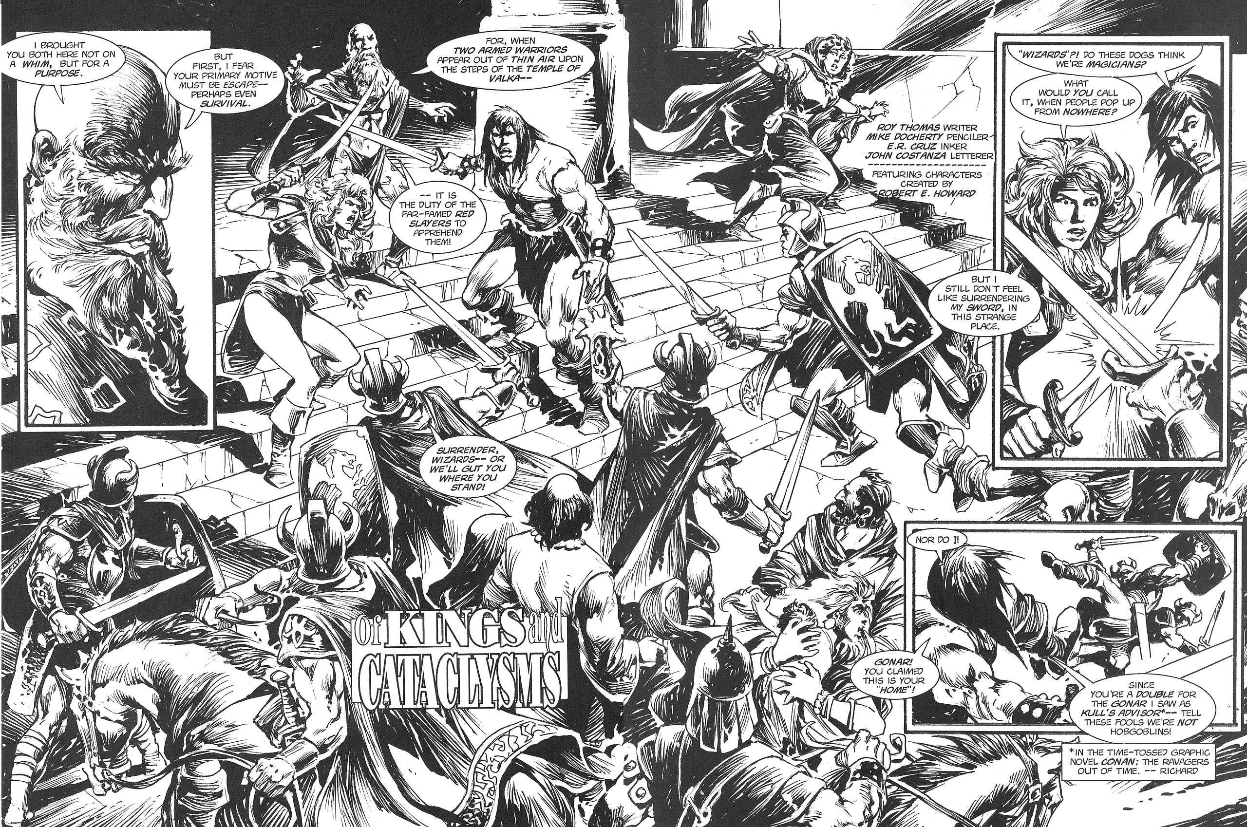 Read online The Savage Sword Of Conan comic -  Issue #226 - 4