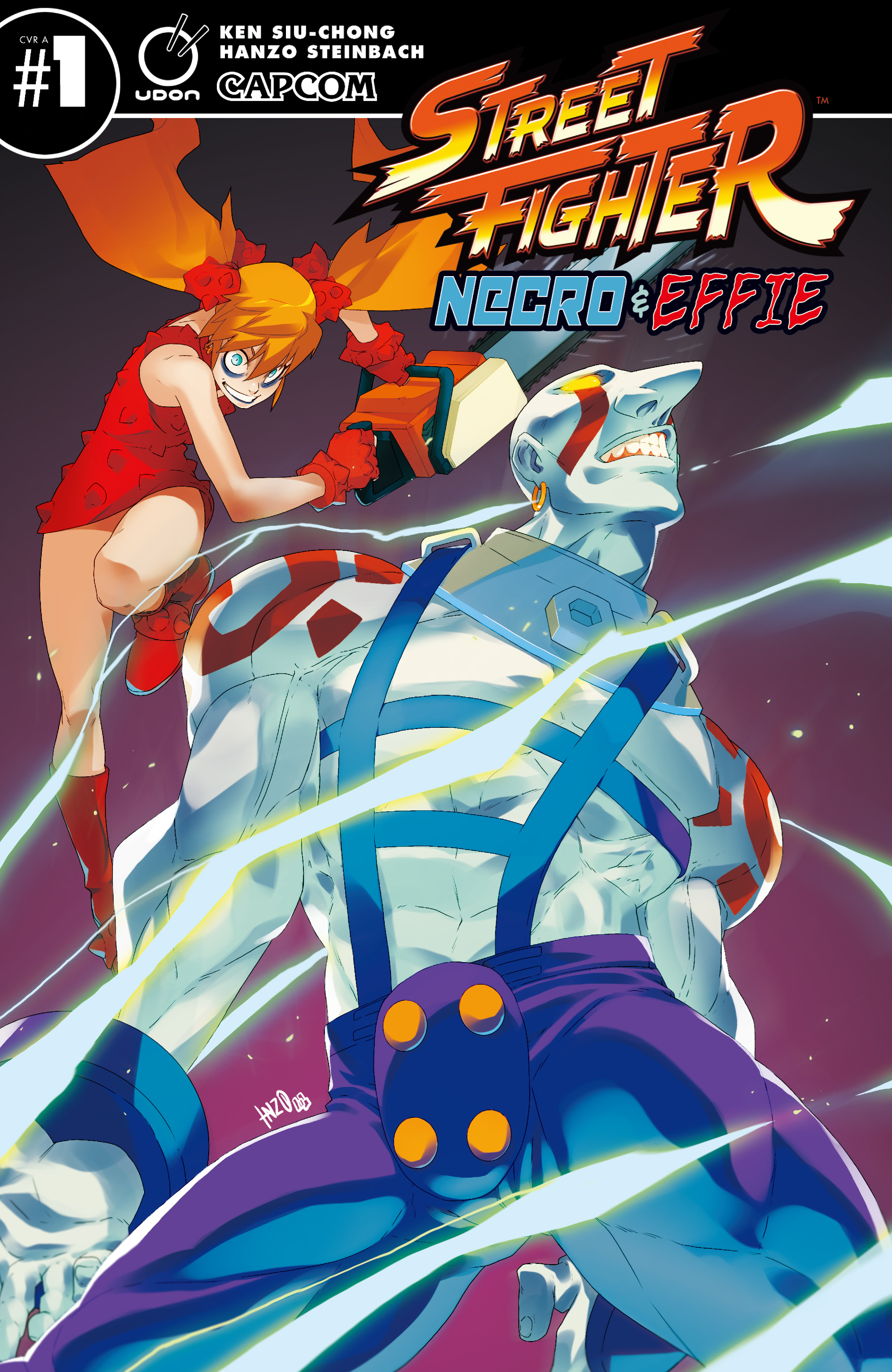 Read online Street Fighter One-shots comic -  Issue # Necro & Effie - 1