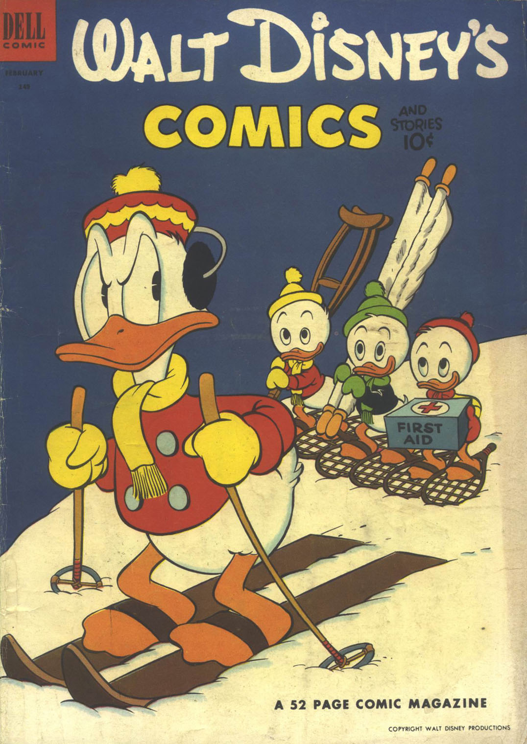 Read online Walt Disney's Comics and Stories comic -  Issue #149 - 1