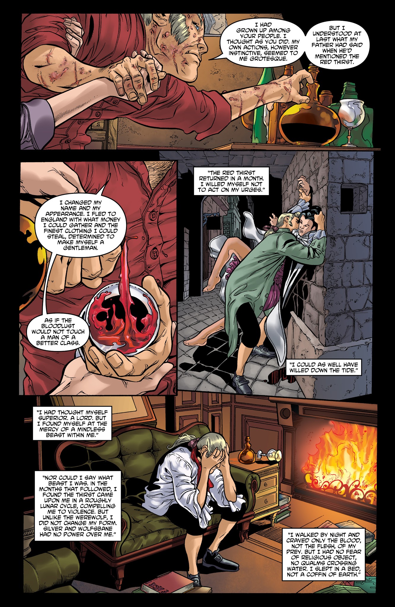 Read online George R.R. Martin's Fevre Dream comic -  Issue #5 - 6