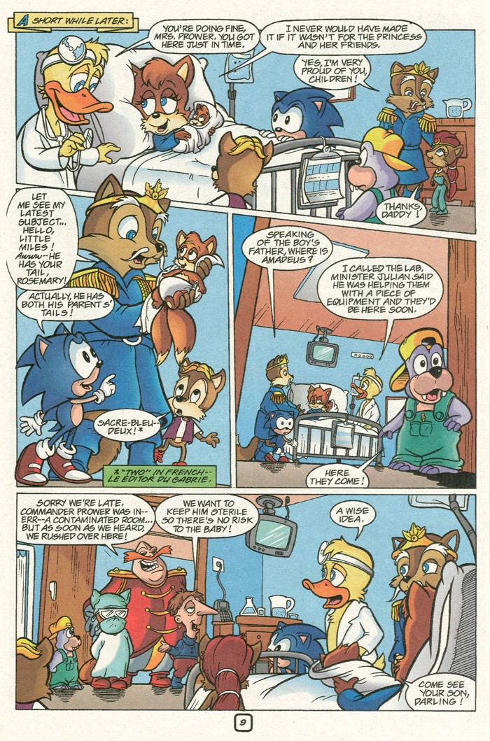 Read online Sonic Super Special comic -  Issue #9 - Sonic Kids are back - 40