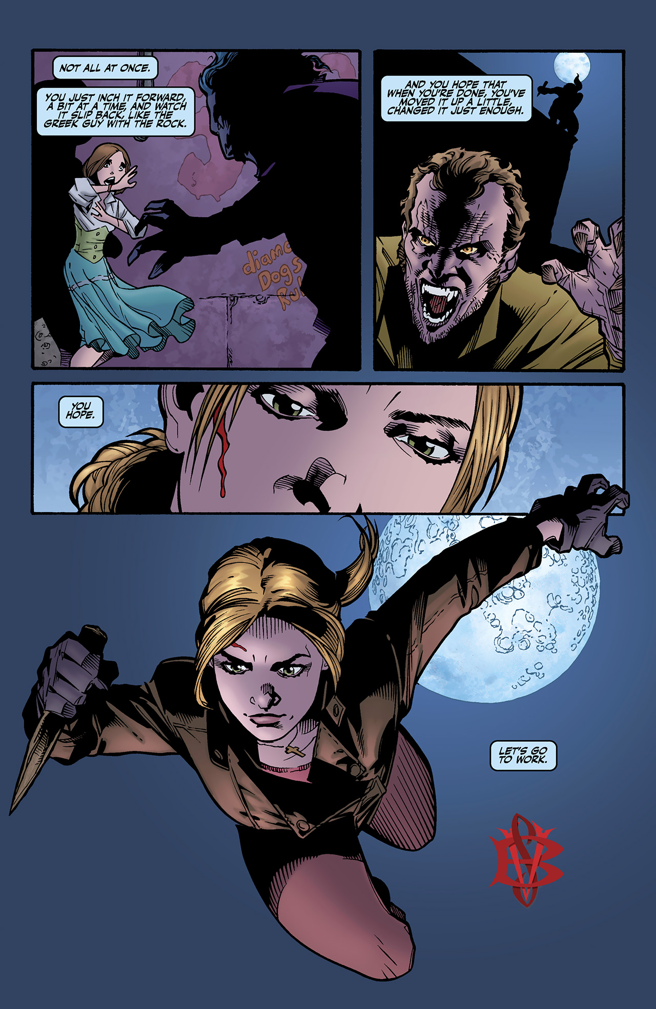 Read online Buffy the Vampire Slayer Season Eight comic -  Issue #40 - 27