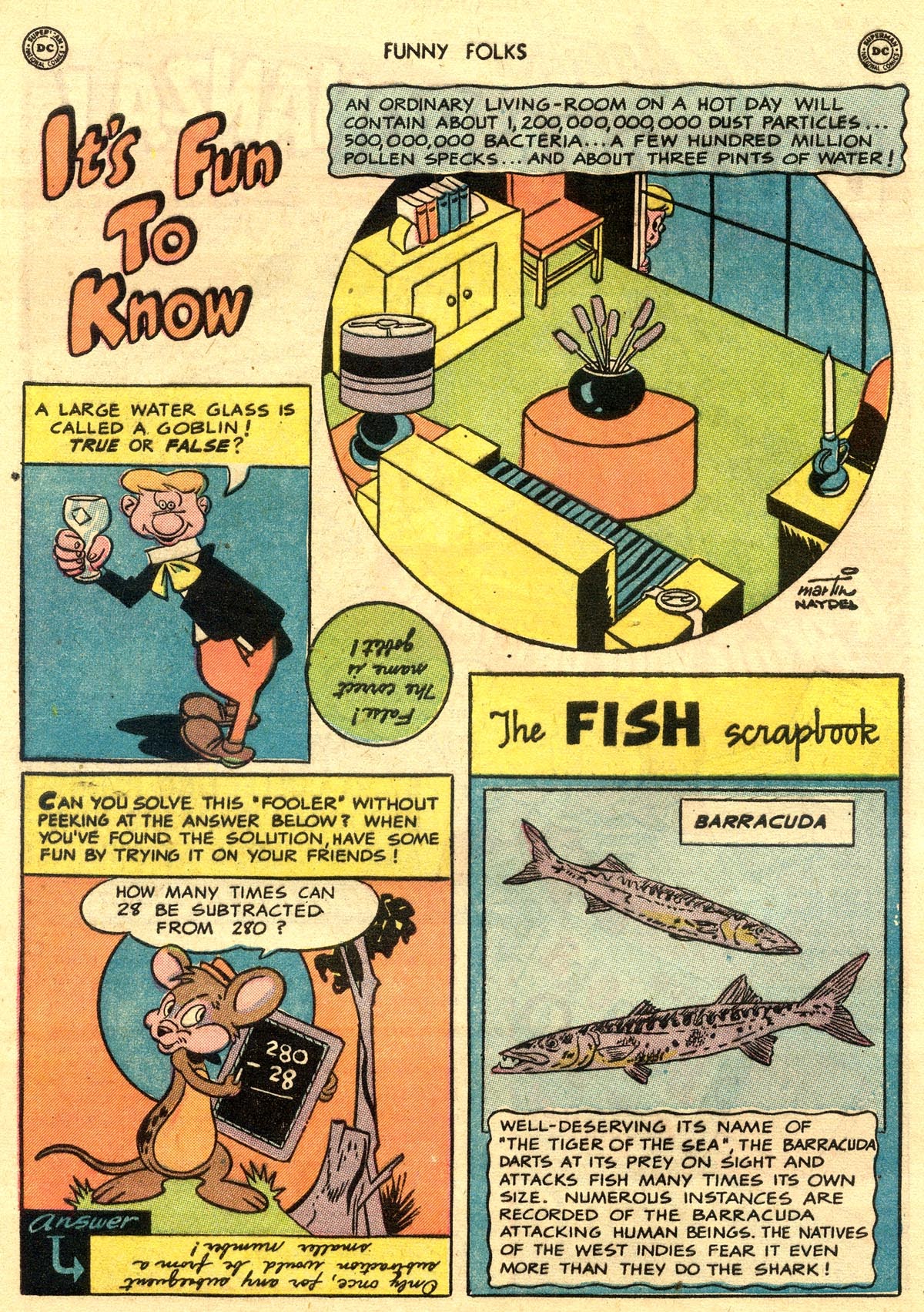 Read online Funny Folks comic -  Issue #24 - 12
