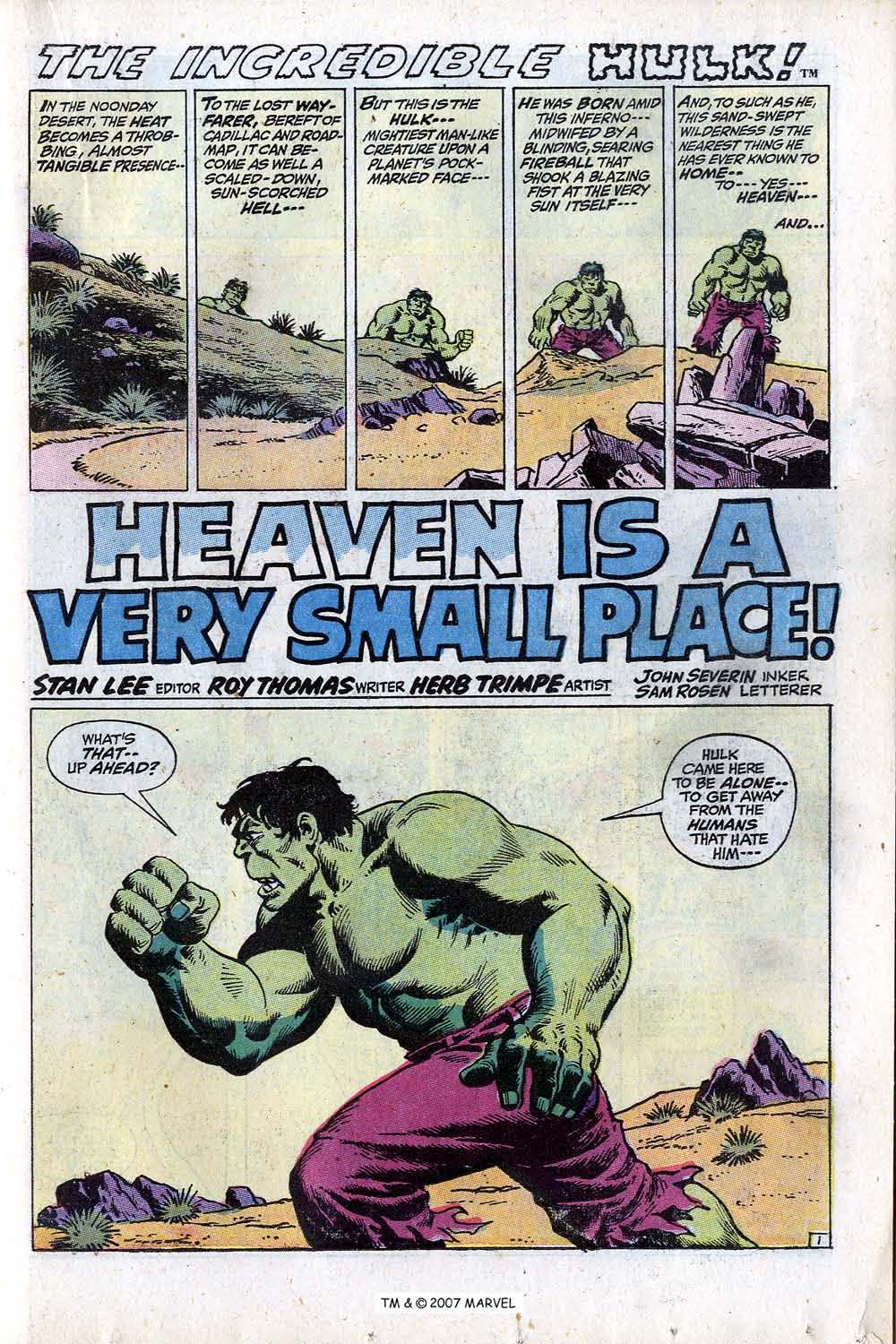 Read online The Incredible Hulk (1968) comic -  Issue #147 - 19