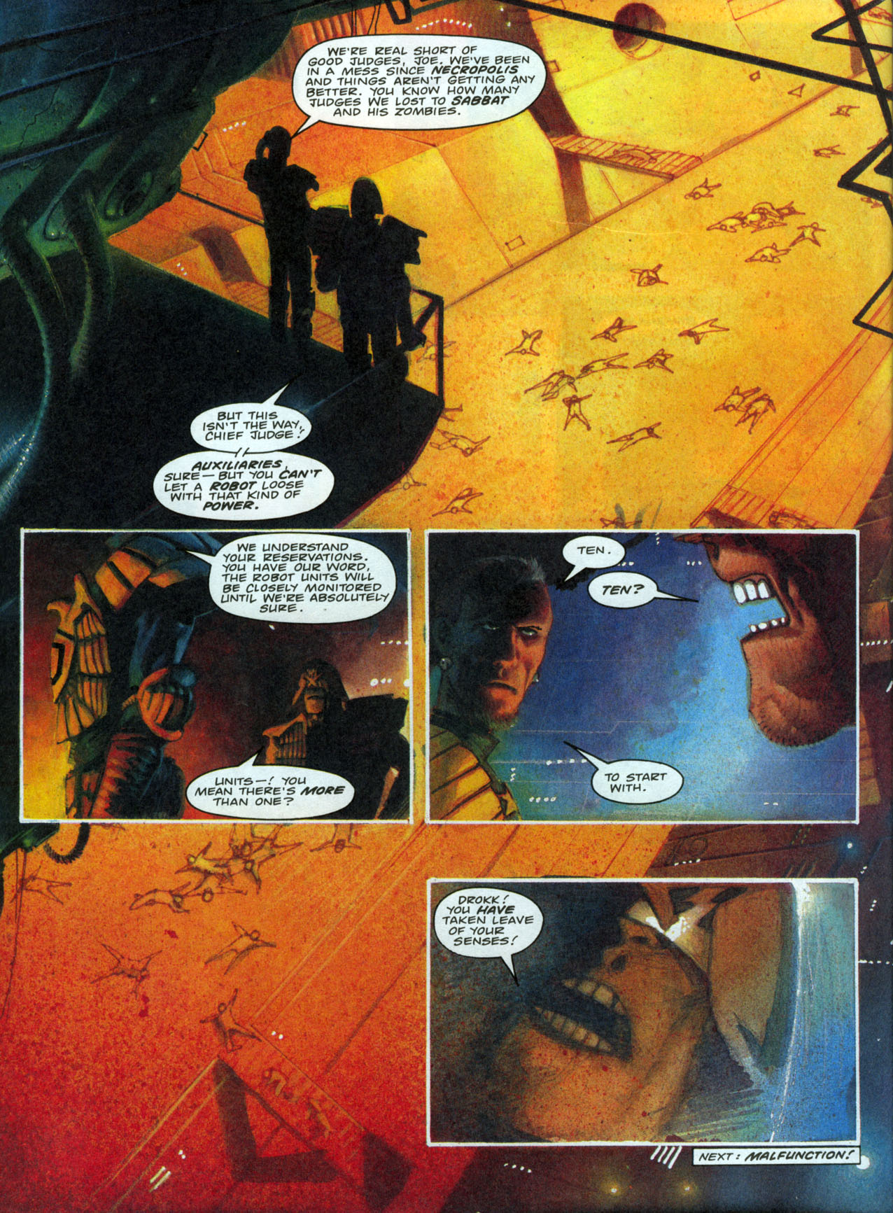 Read online Judge Dredd: The Megazine (vol. 2) comic -  Issue #13 - 12