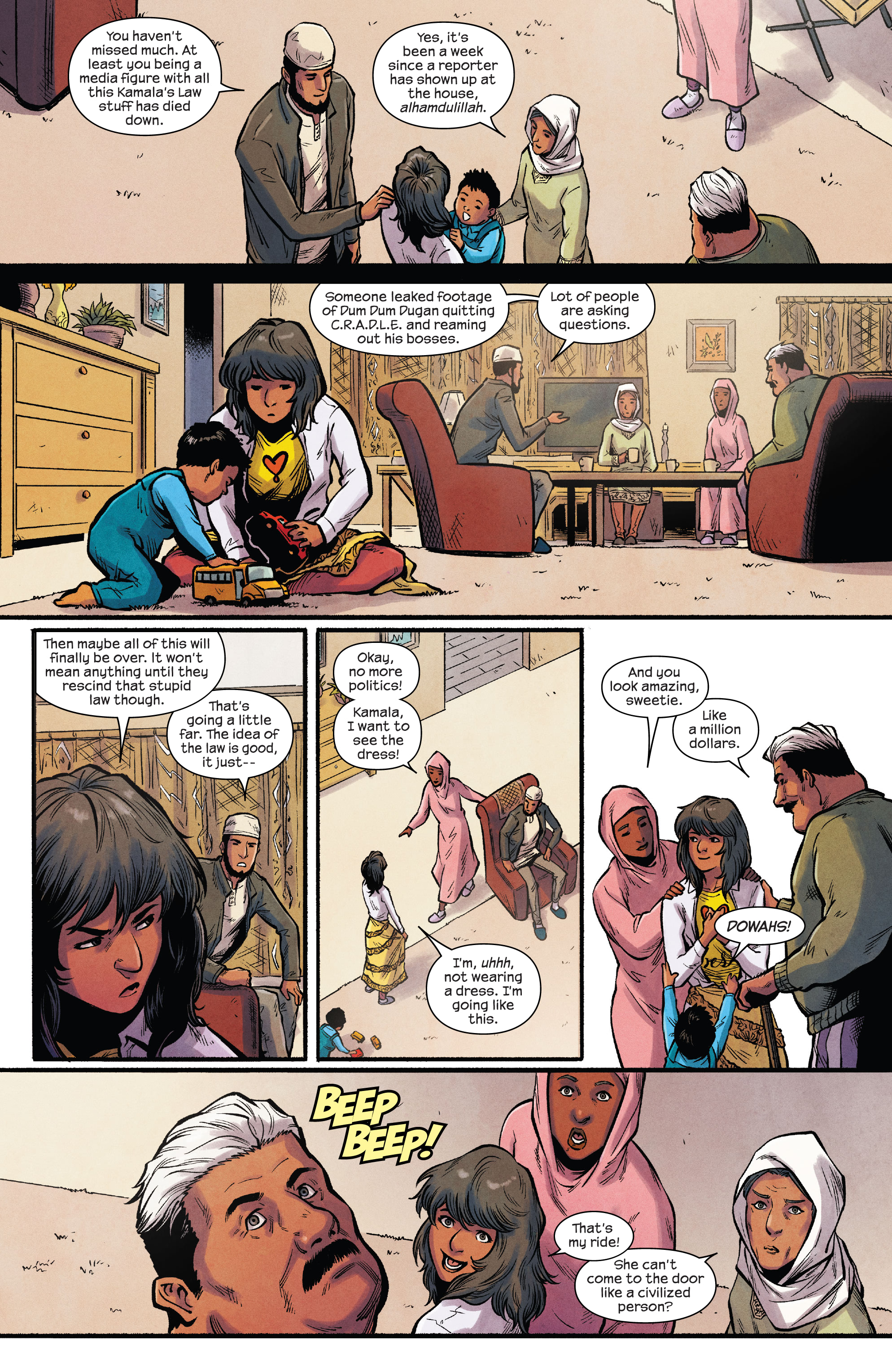 Read online Magnificent Ms. Marvel comic -  Issue #18 - 10