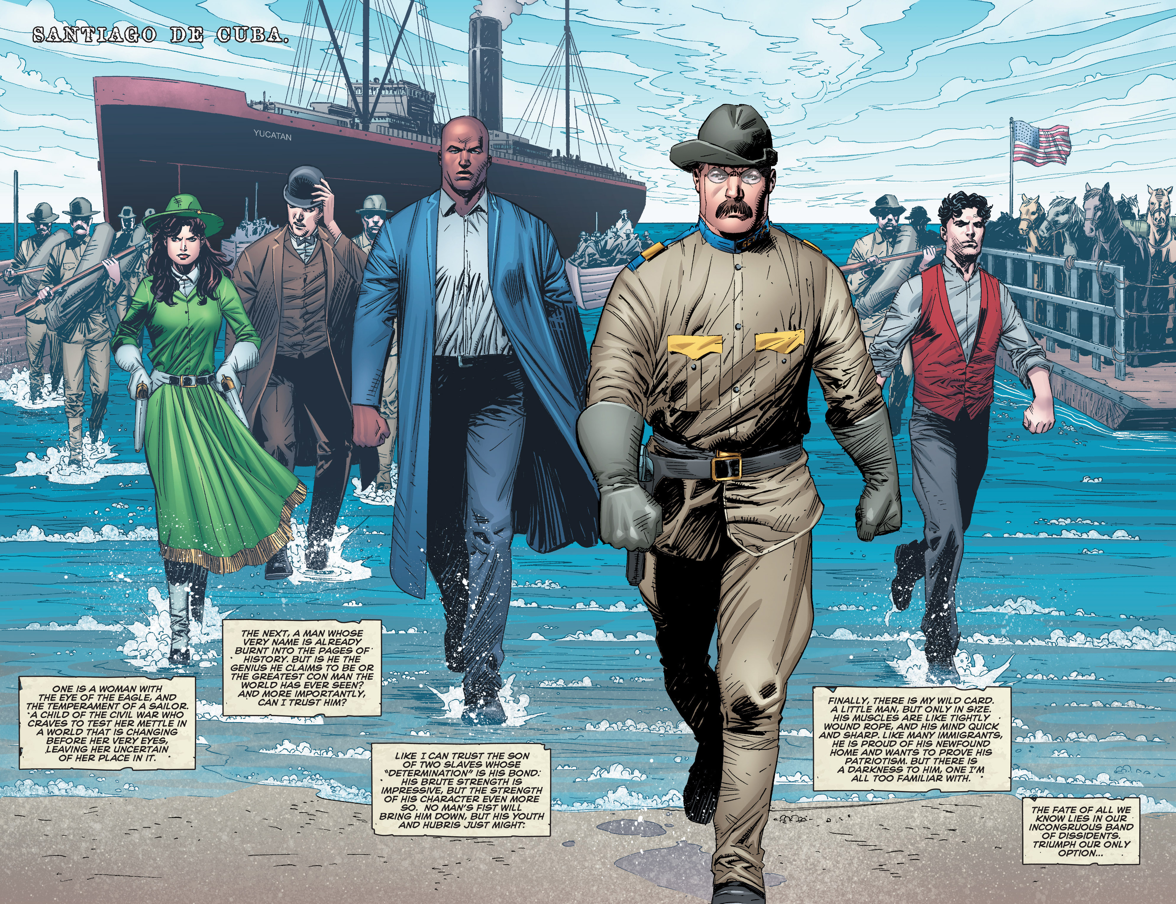 Read online Rough Riders comic -  Issue #3 - 4