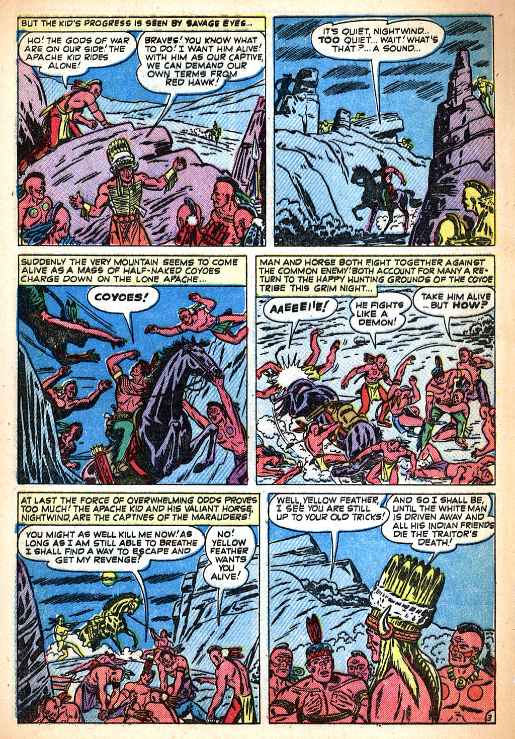 Read online Apache Kid comic -  Issue #12 - 5