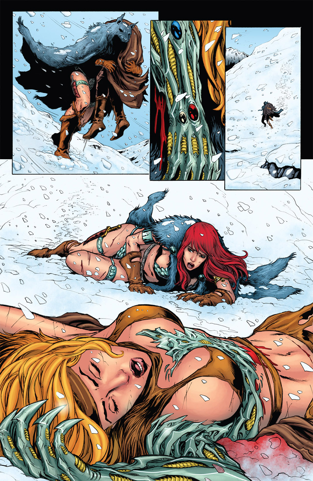 Read online Witchblade/Red Sonja comic -  Issue #3 - 8