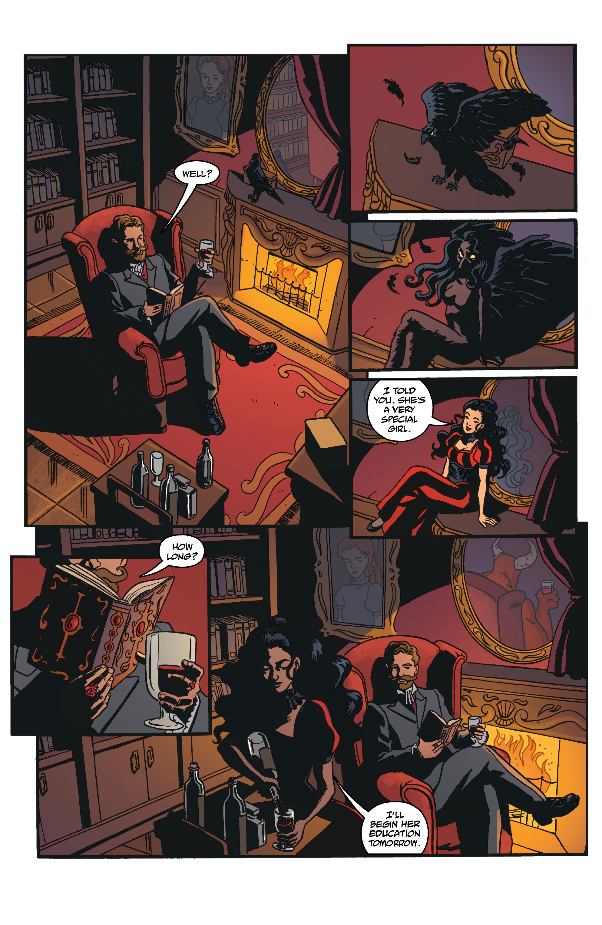 Read online Castle Full of Blackbirds comic -  Issue #1 - 12