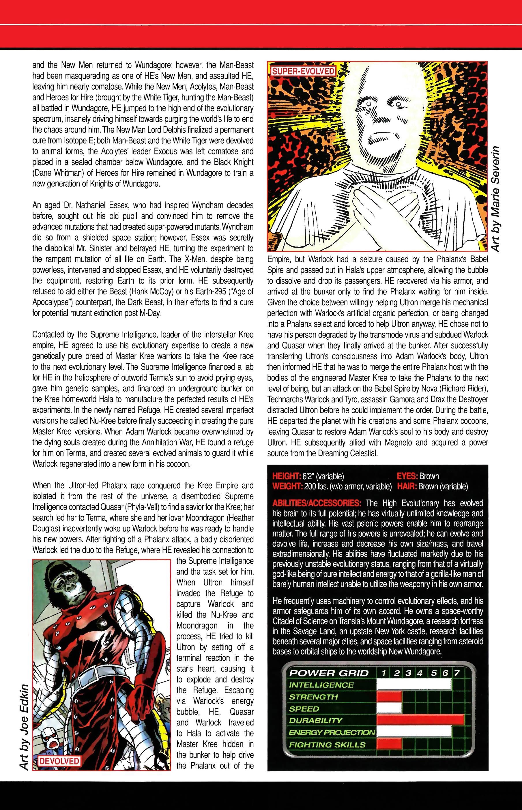Read online Official Handbook of the Marvel Universe A to Z comic -  Issue # TPB 5 (Part 1) - 74