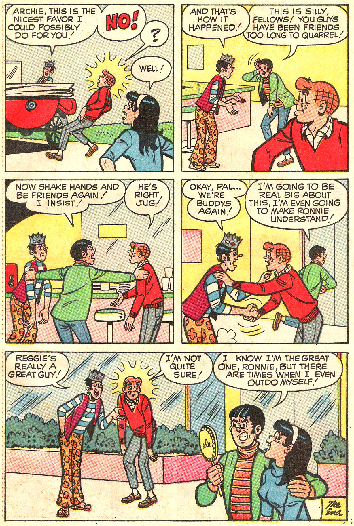 Read online Archie's TV Laugh-Out comic -  Issue #3 - 57