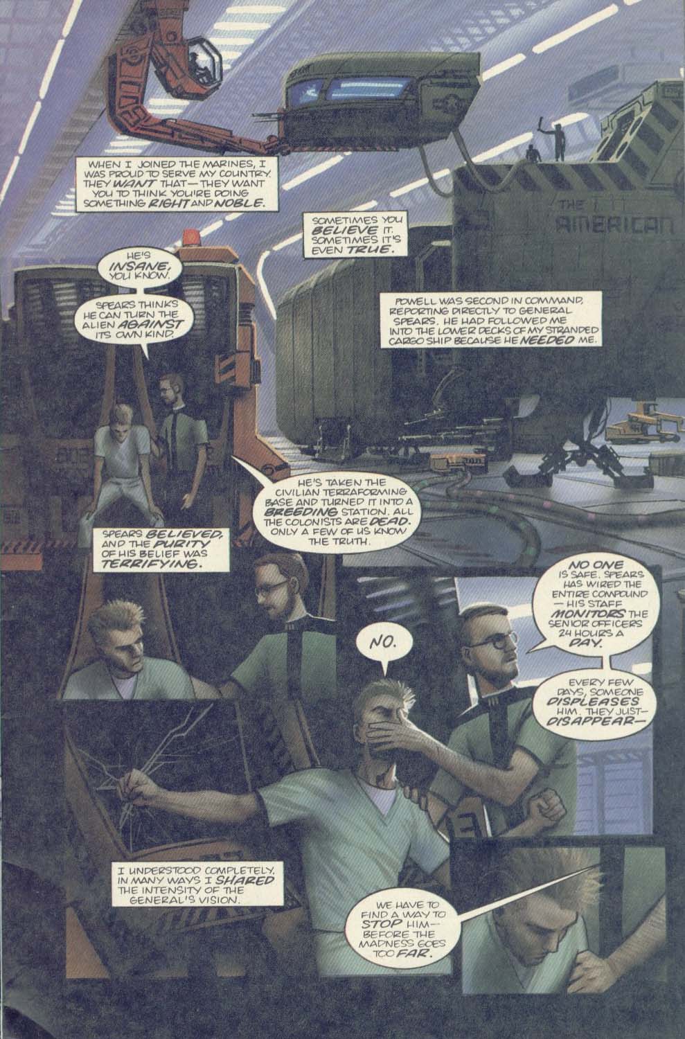 Read online Aliens (1989) comic -  Issue #3 - 3