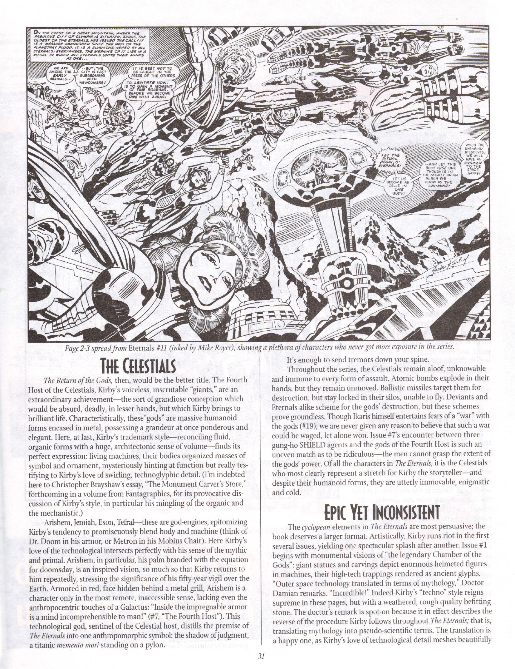 Read online The Jack Kirby Collector comic -  Issue #15 - 30