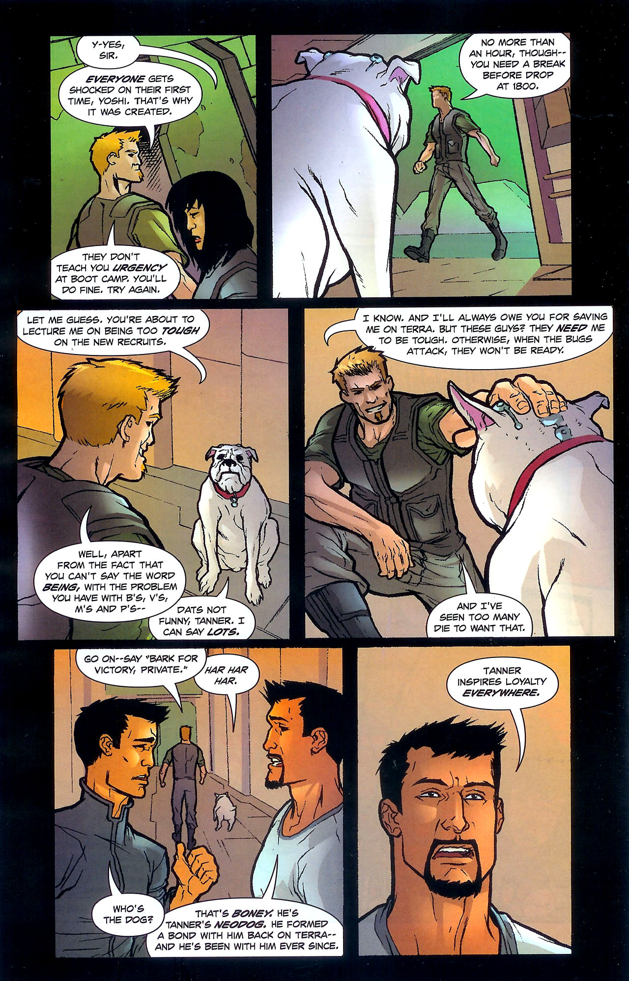 Read online Starship Troopers (2007) comic -  Issue #1 - 14