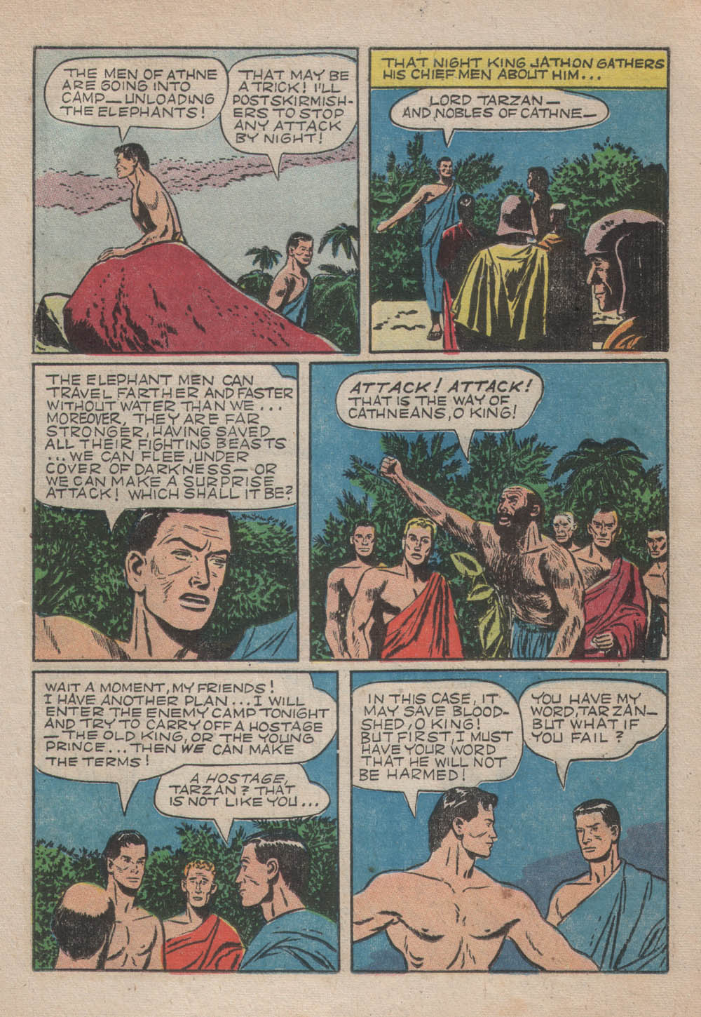 Read online Tarzan (1948) comic -  Issue #35 - 11