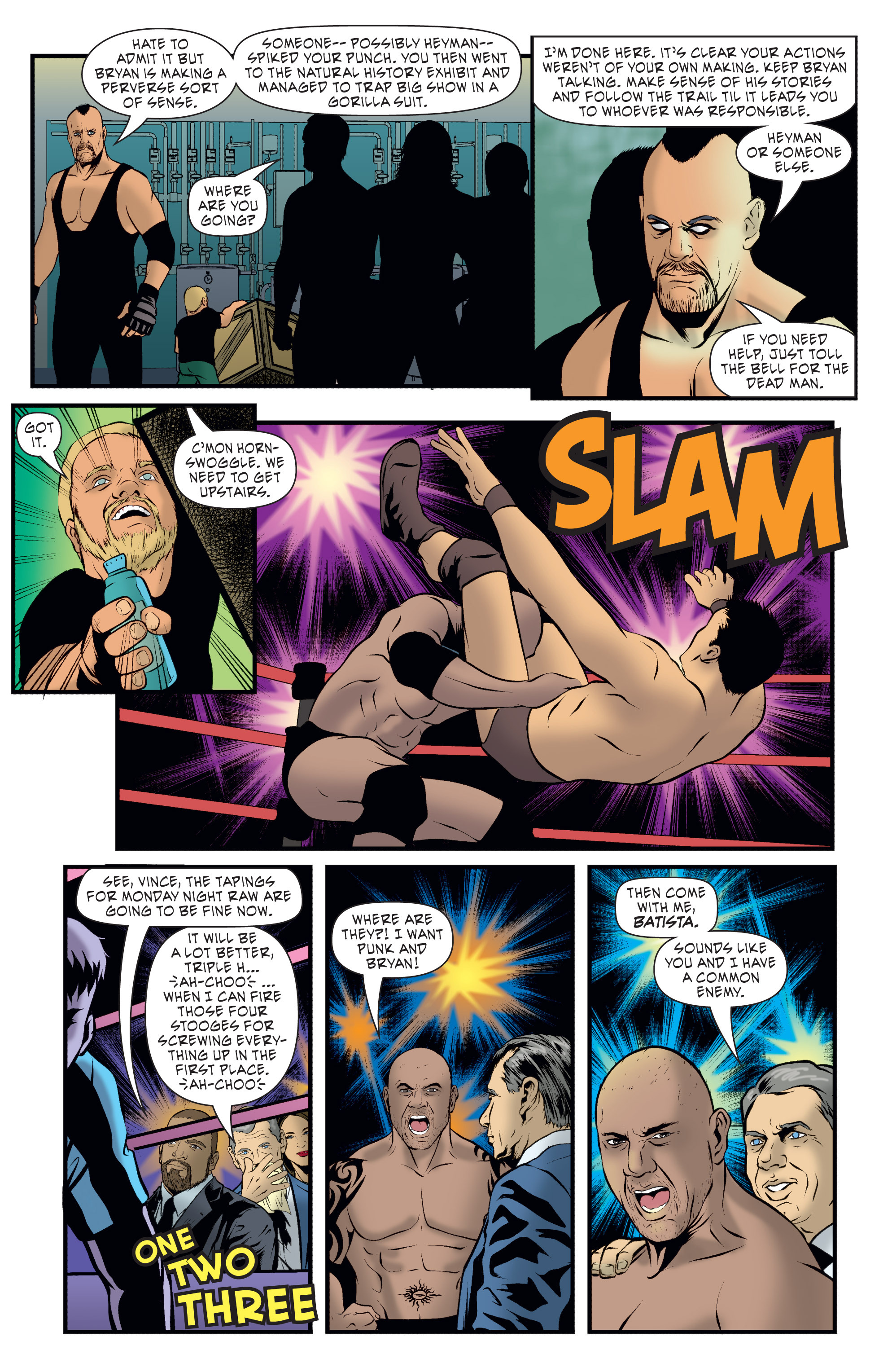 Read online WWE Superstars comic -  Issue #7 - 15