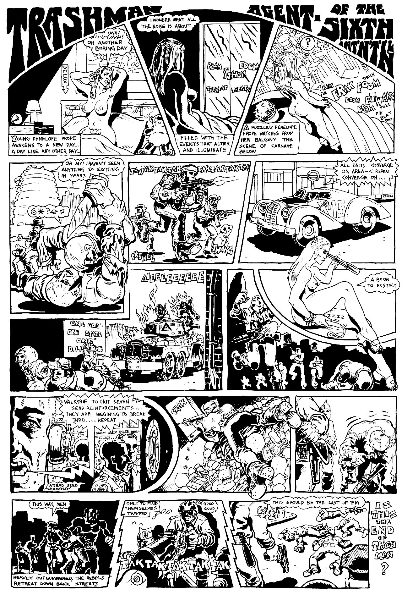 Read online Trashman Lives! comic -  Issue # TPB - 26
