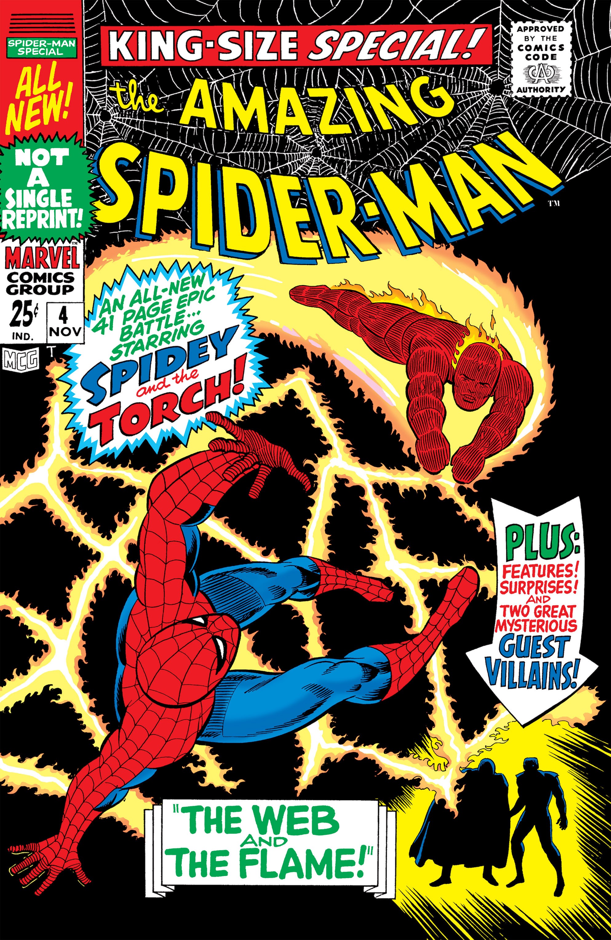 Read online The Amazing Spider-Man (1963) comic -  Issue # _Annual 4 - 1