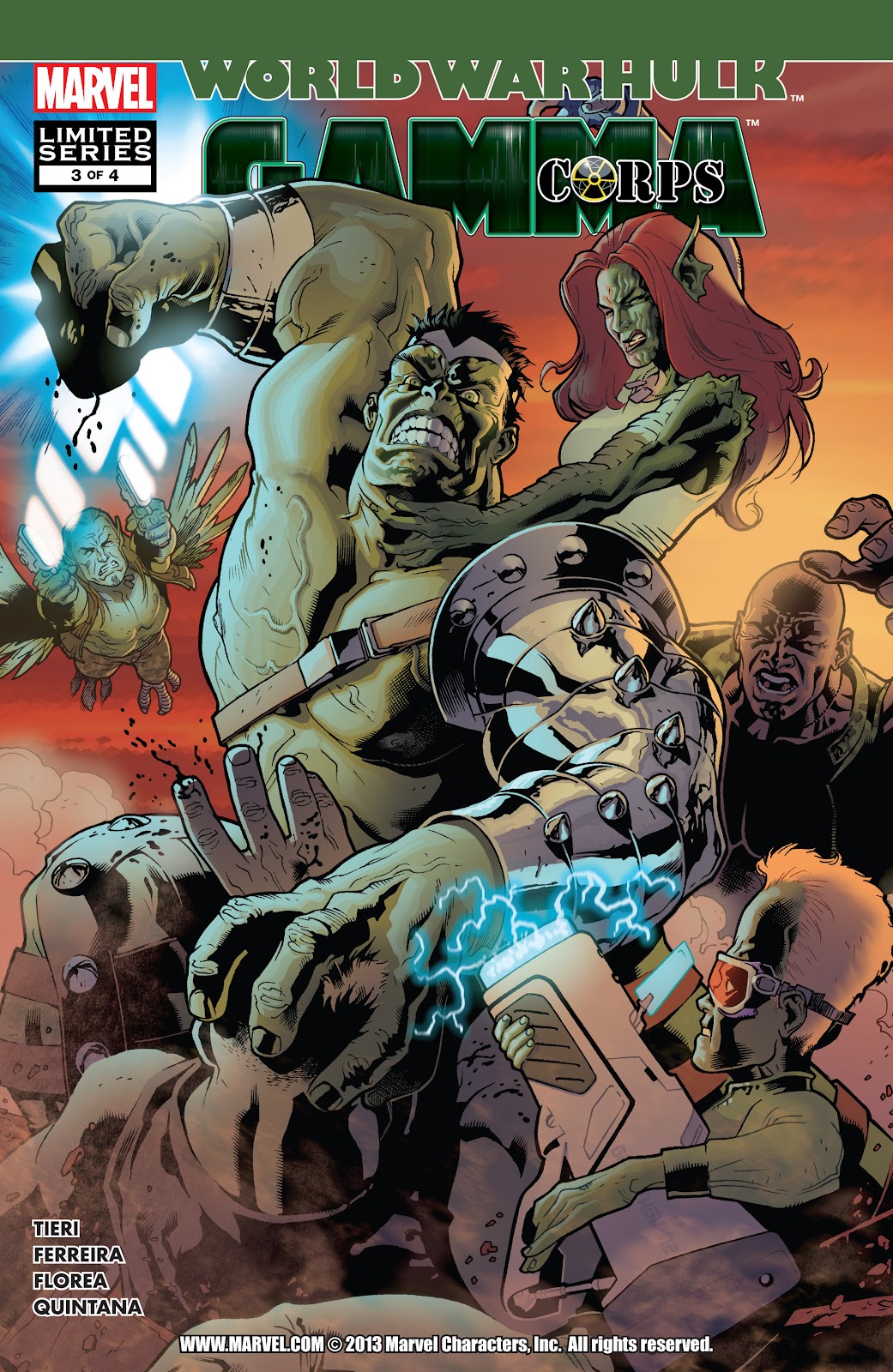 World War Hulk: Gamma Corps Issue #3 #3 - English 1