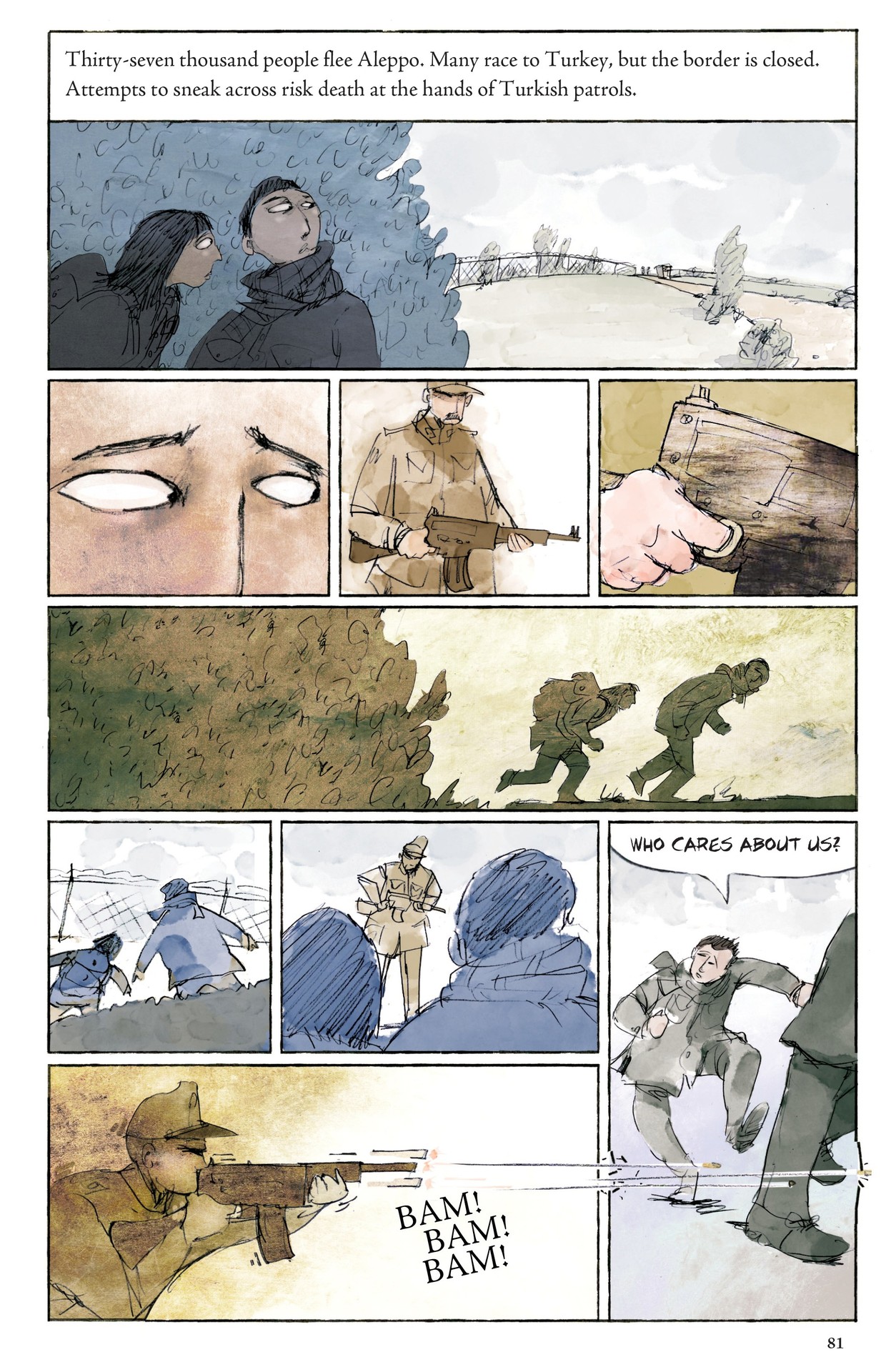 Read online The Unwanted: Stories of the Syrian Refugees comic -  Issue # TPB - 73