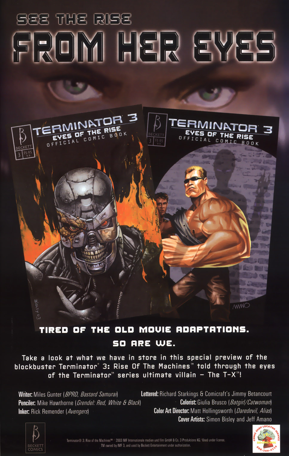 Read online Terminator 3 comic -  Issue #2 - 53