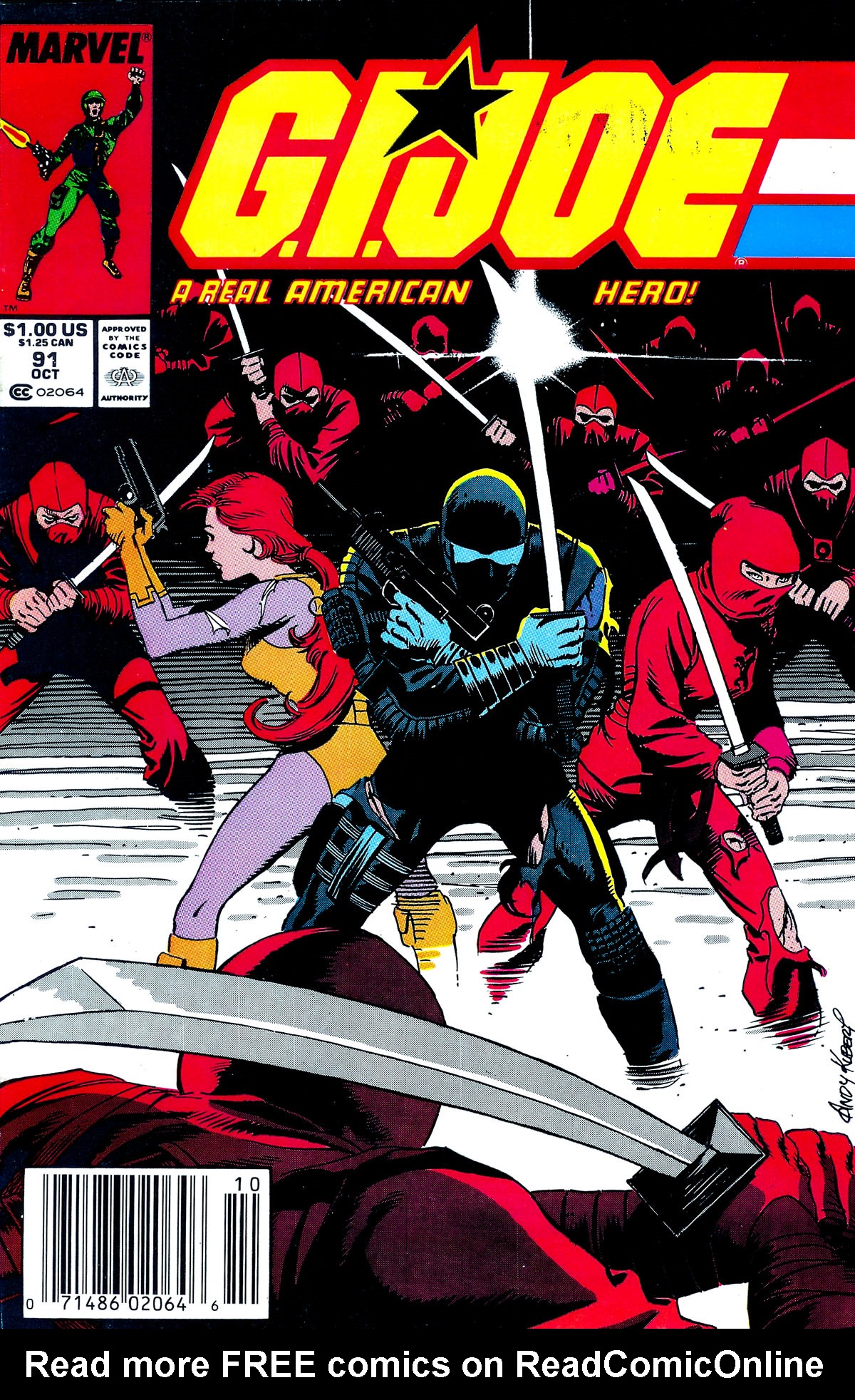 Read online G.I. Joe: A Real American Hero comic -  Issue #91 - 1