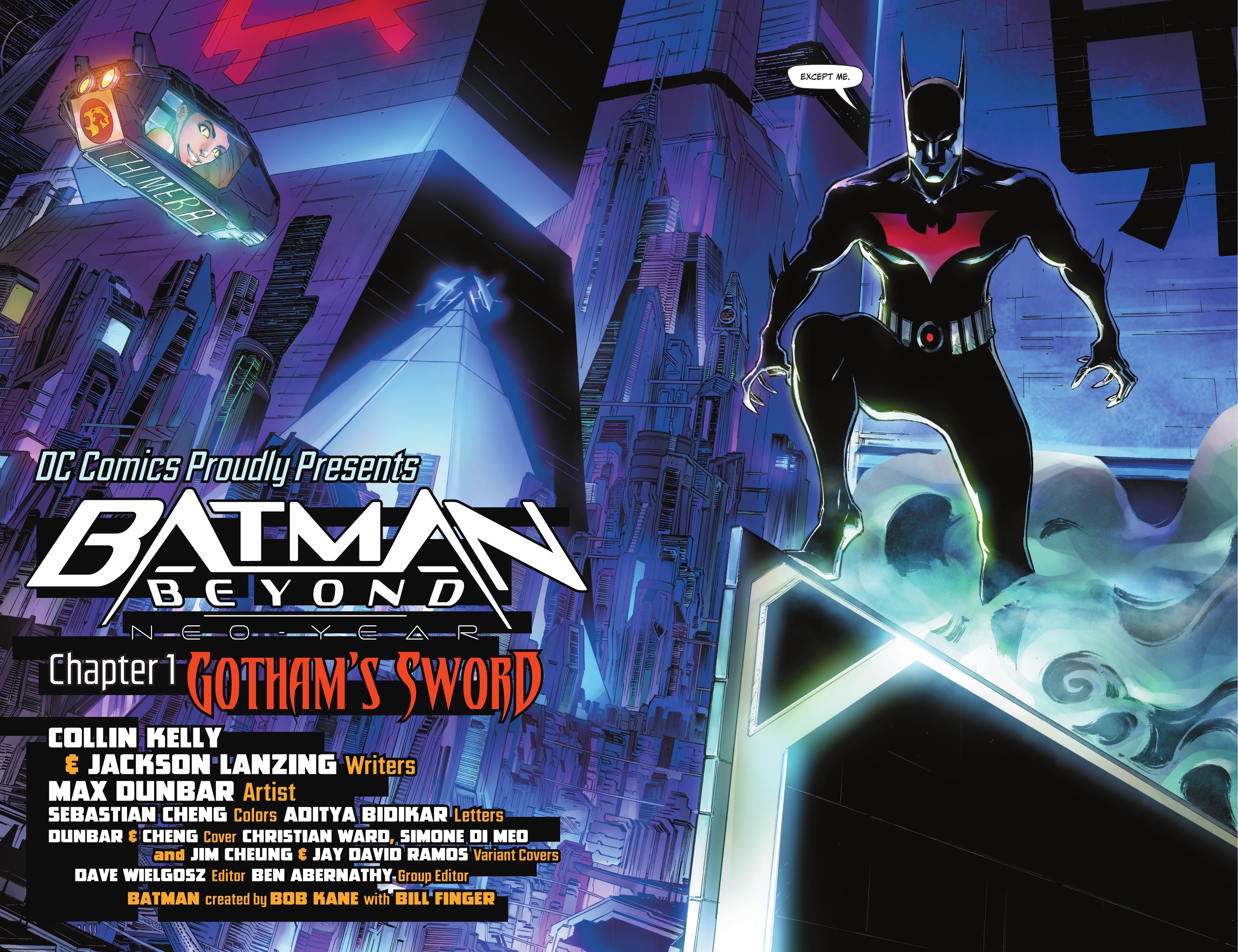 Read online Batman Beyond: Neo-Year comic -  Issue #1 - 4