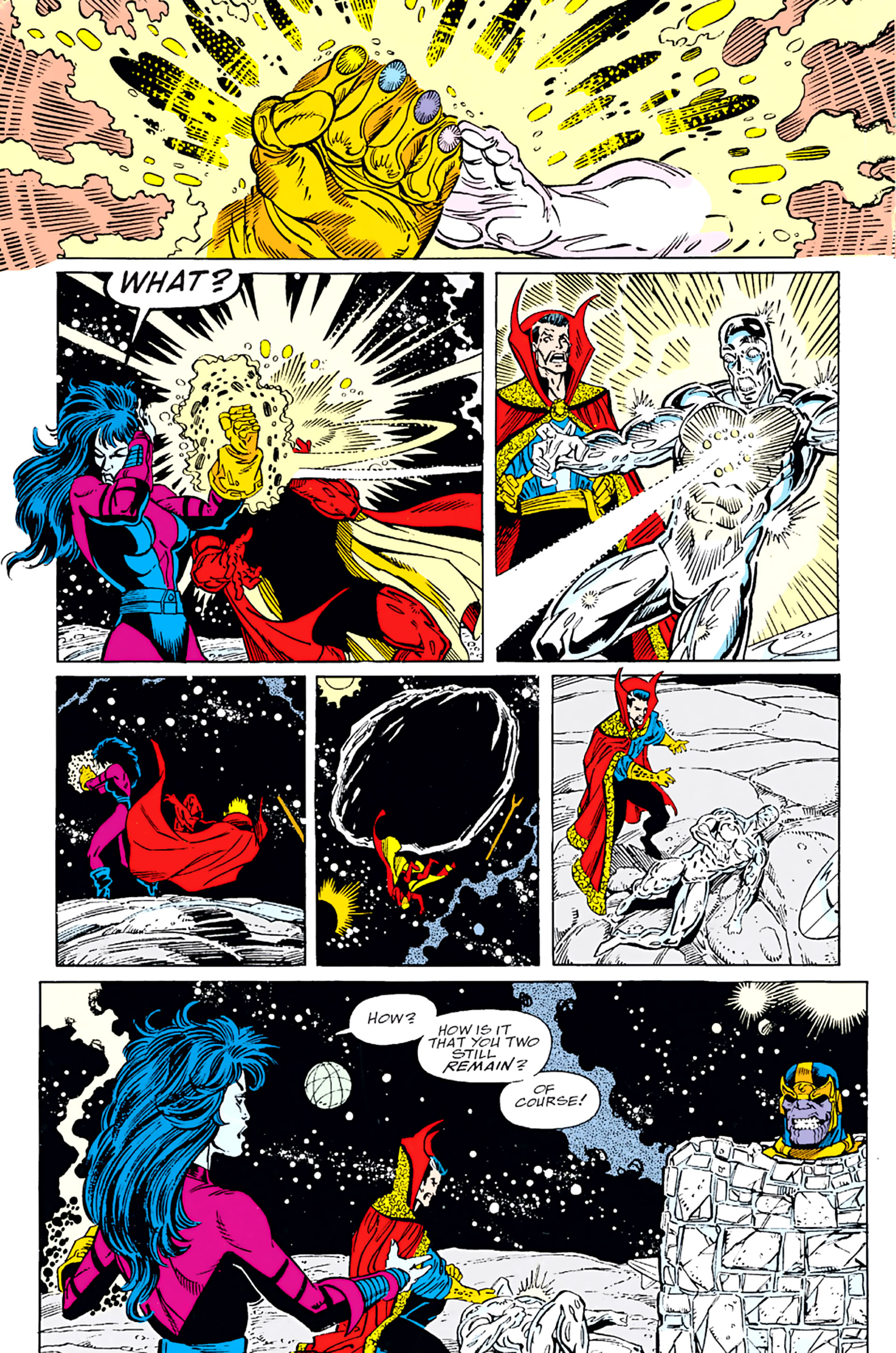 Read online Infinity Gauntlet (1991) comic -  Issue #6 - 9