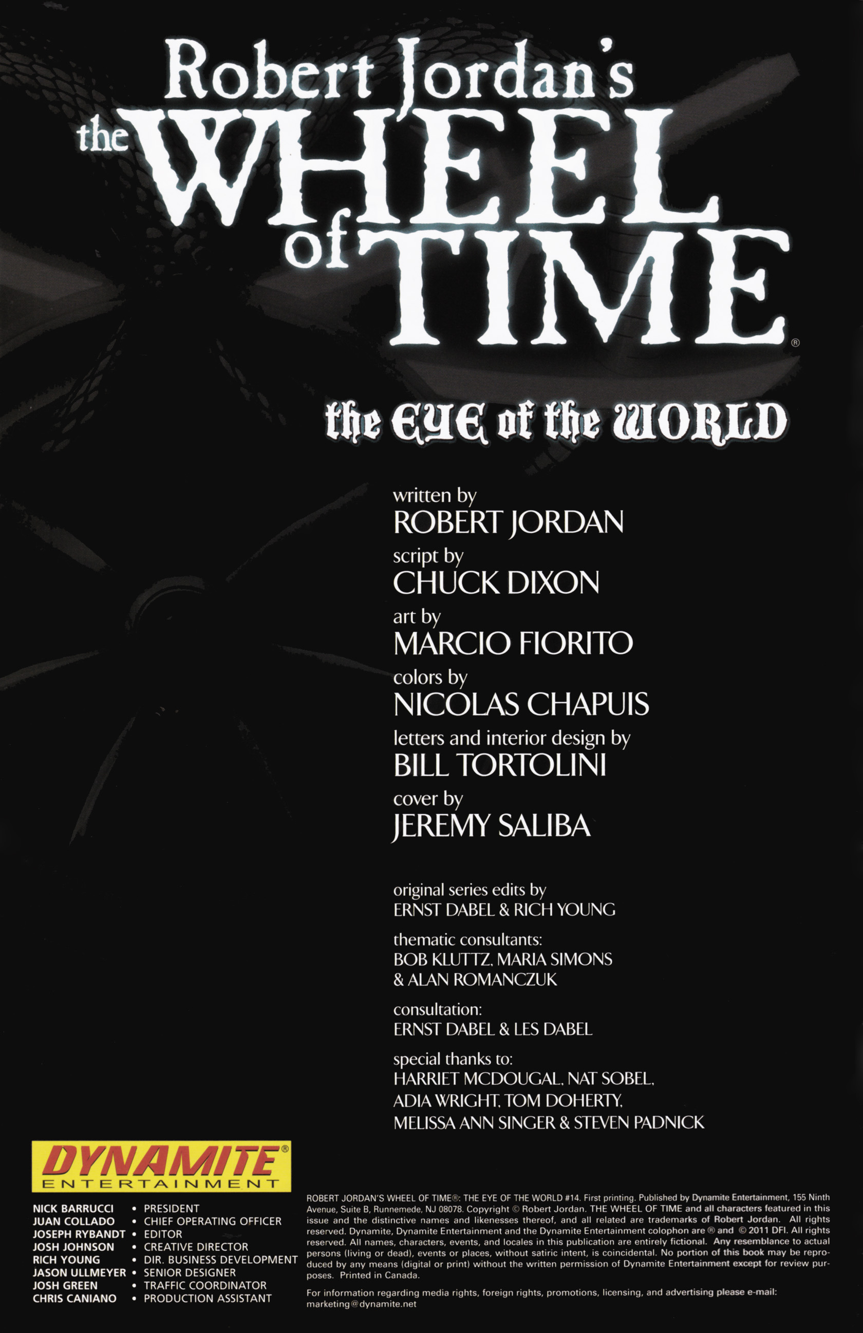 Read online Robert Jordan's Wheel of Time: The Eye of the World comic -  Issue #14 - 2
