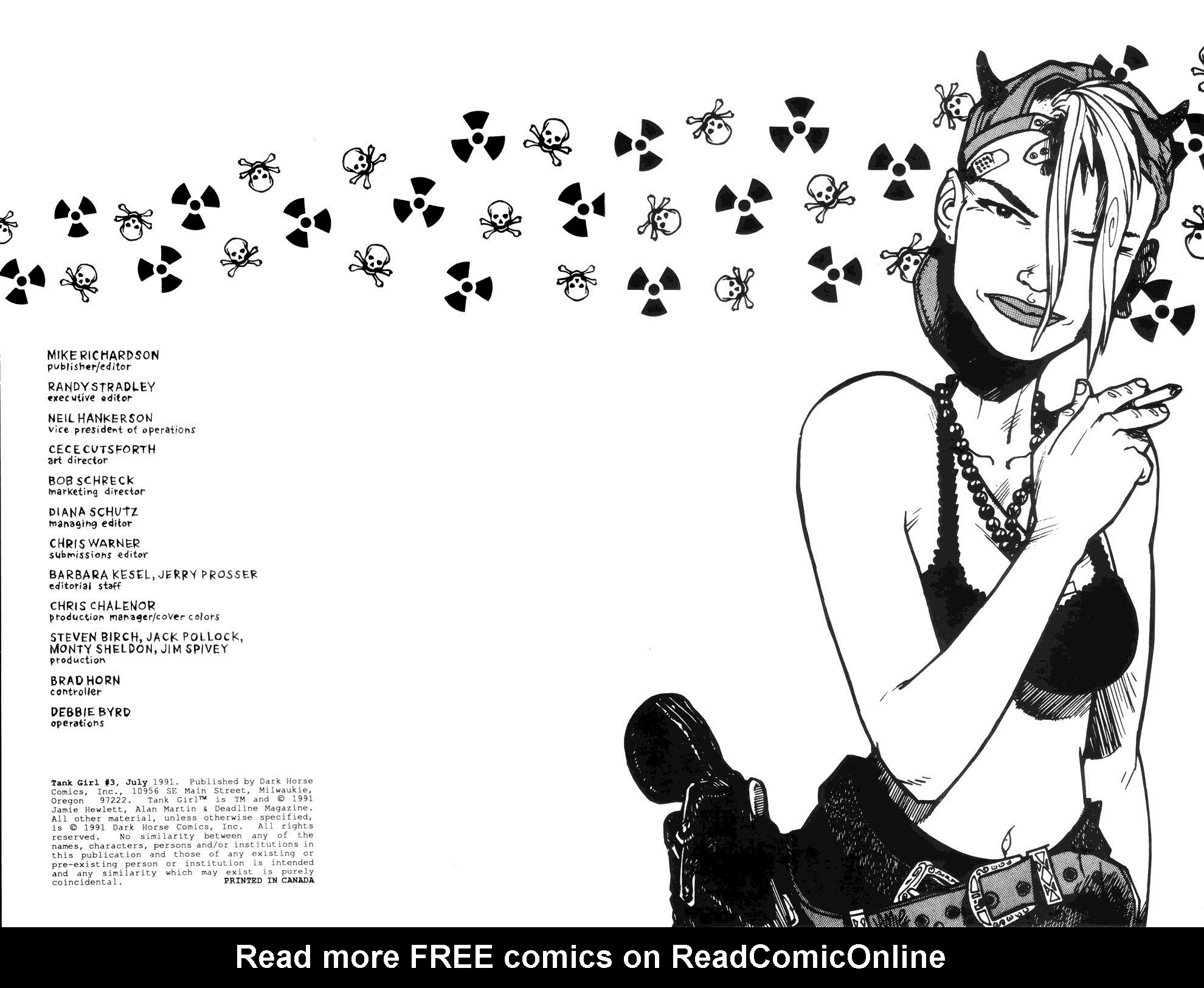 Read online Tank Girl (1991) comic -  Issue #3 - 2