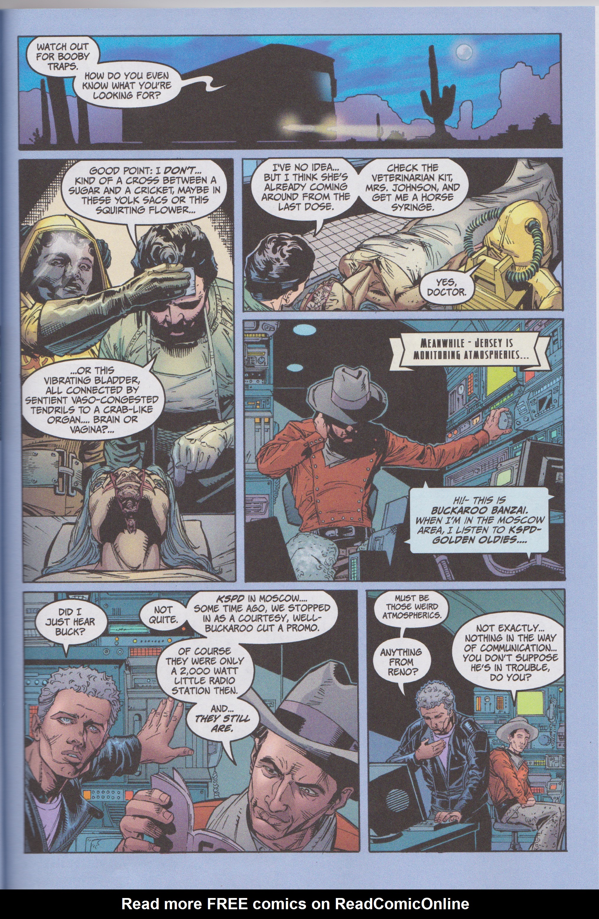 Read online Buckaroo Banzai: Return of the Screw (2007) comic -  Issue # TPB - 57