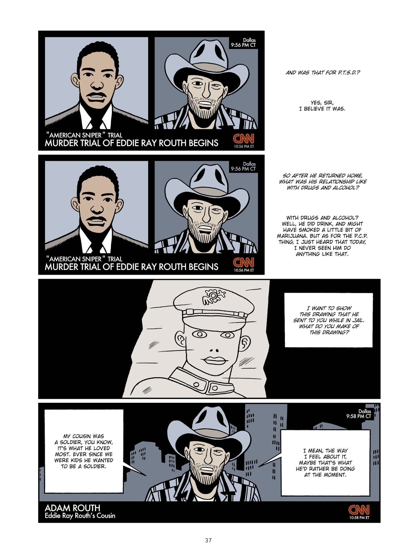 Read online The Man Who Shot Chris Kyle: An American Legend comic -  Issue # TPB 1 - 37