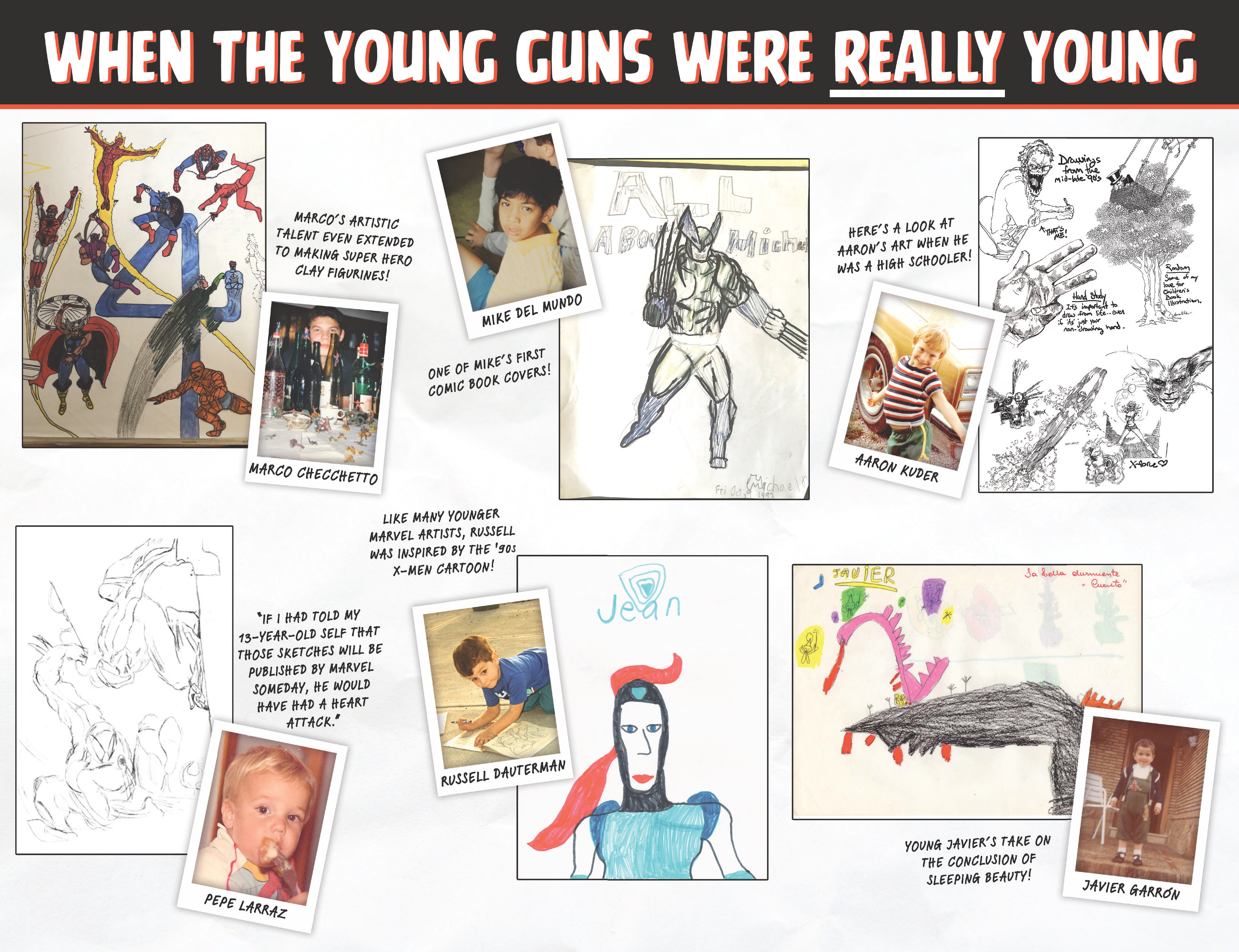 Read online Young Guns Sketchbook comic -  Issue # Full - 12