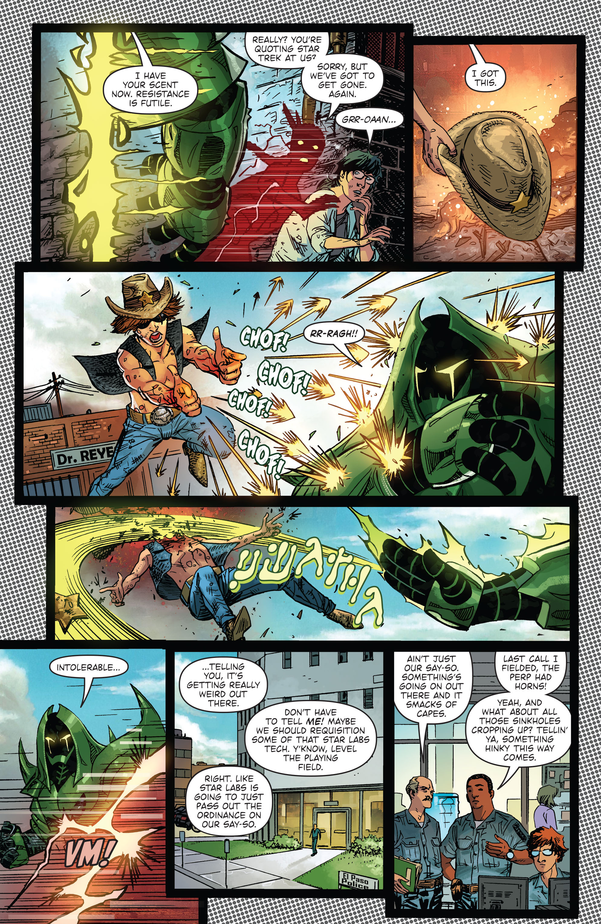 Read online Blue Beetle (2016) comic -  Issue #5 - 8
