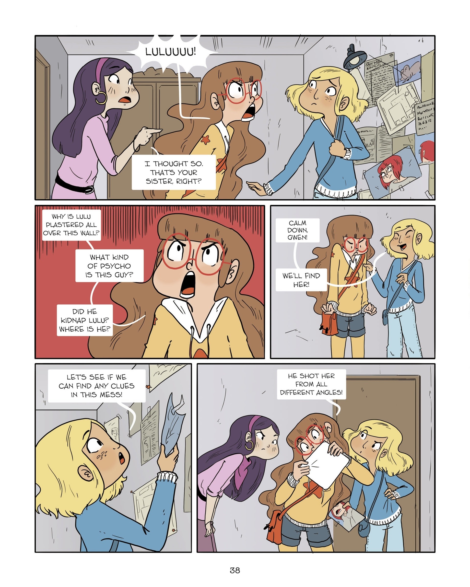 Read online Rainbow Girls: Let's Save Lulu! comic -  Issue # TPB - 36