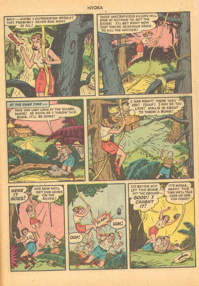 Read online Nyoka the Jungle Girl (1945) comic -  Issue #33 - 47
