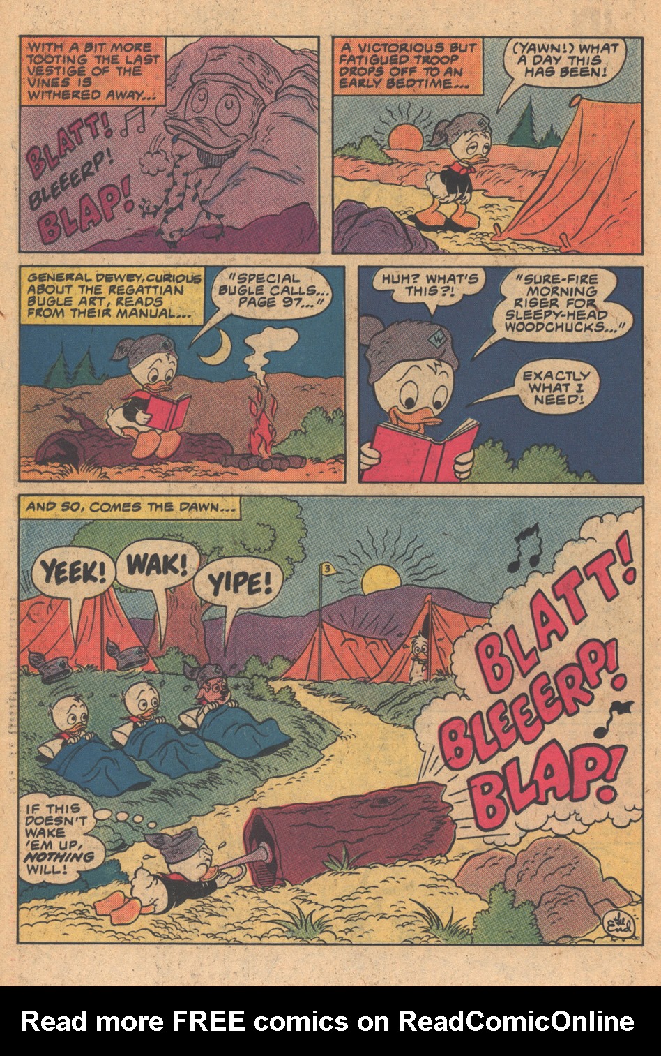 Read online Huey, Dewey, and Louie Junior Woodchucks comic -  Issue #63 - 22