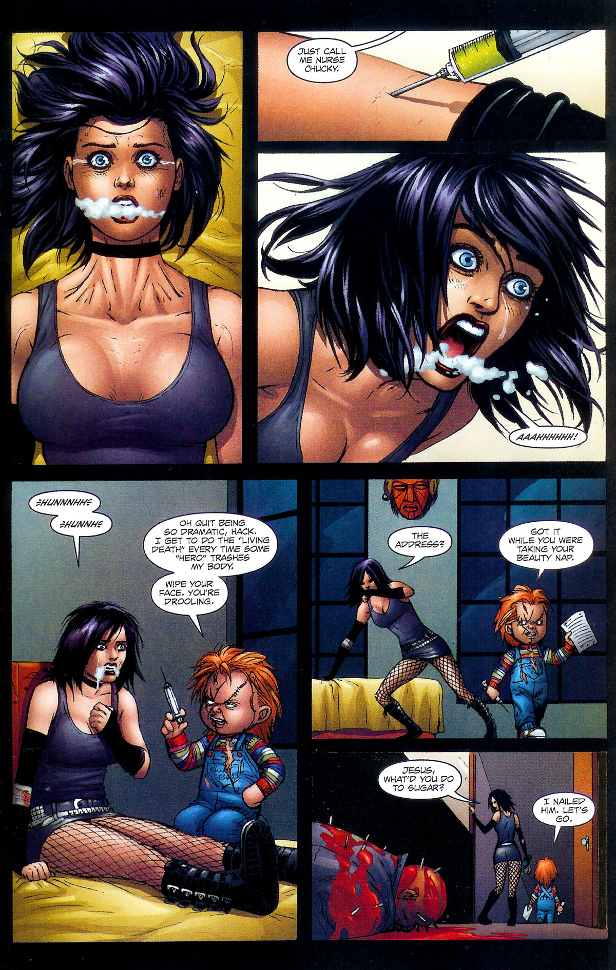 Read online Hack/Slash vs. Chucky comic -  Issue # Full - 27