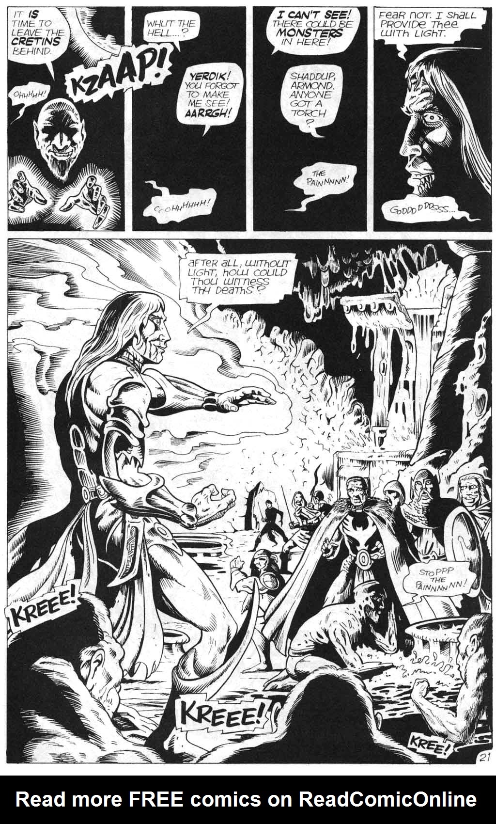 Read online Adventurers (1988) comic -  Issue #4 - 22