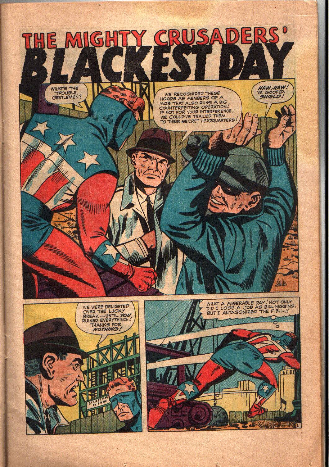 Read online The Mighty Crusaders (1965) comic -  Issue #6 - 10