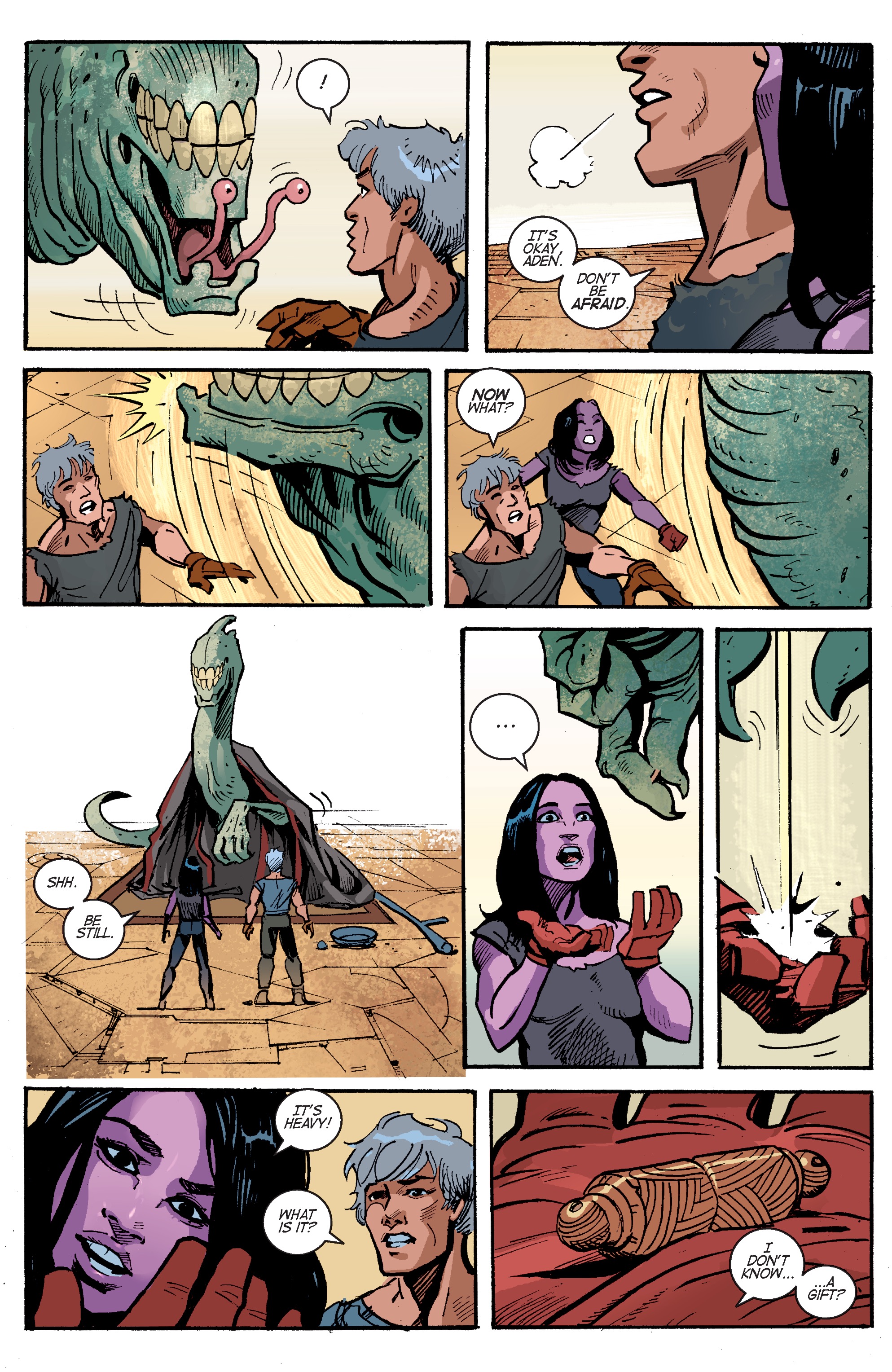 Read online Planetoid Praxis comic -  Issue #5 - 26