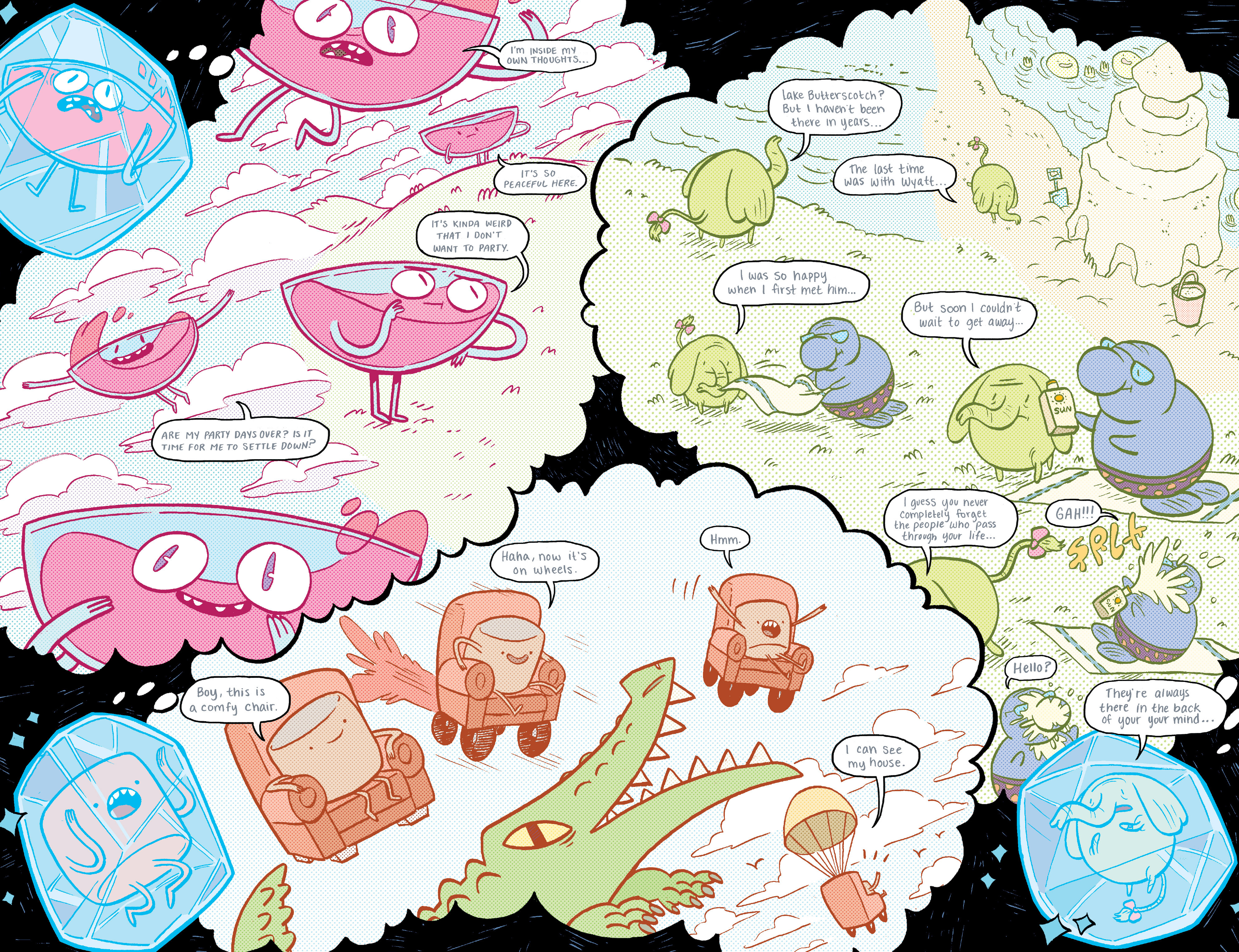 Read online Adventure Time: Banana Guard Academ comic -  Issue #3 - 18